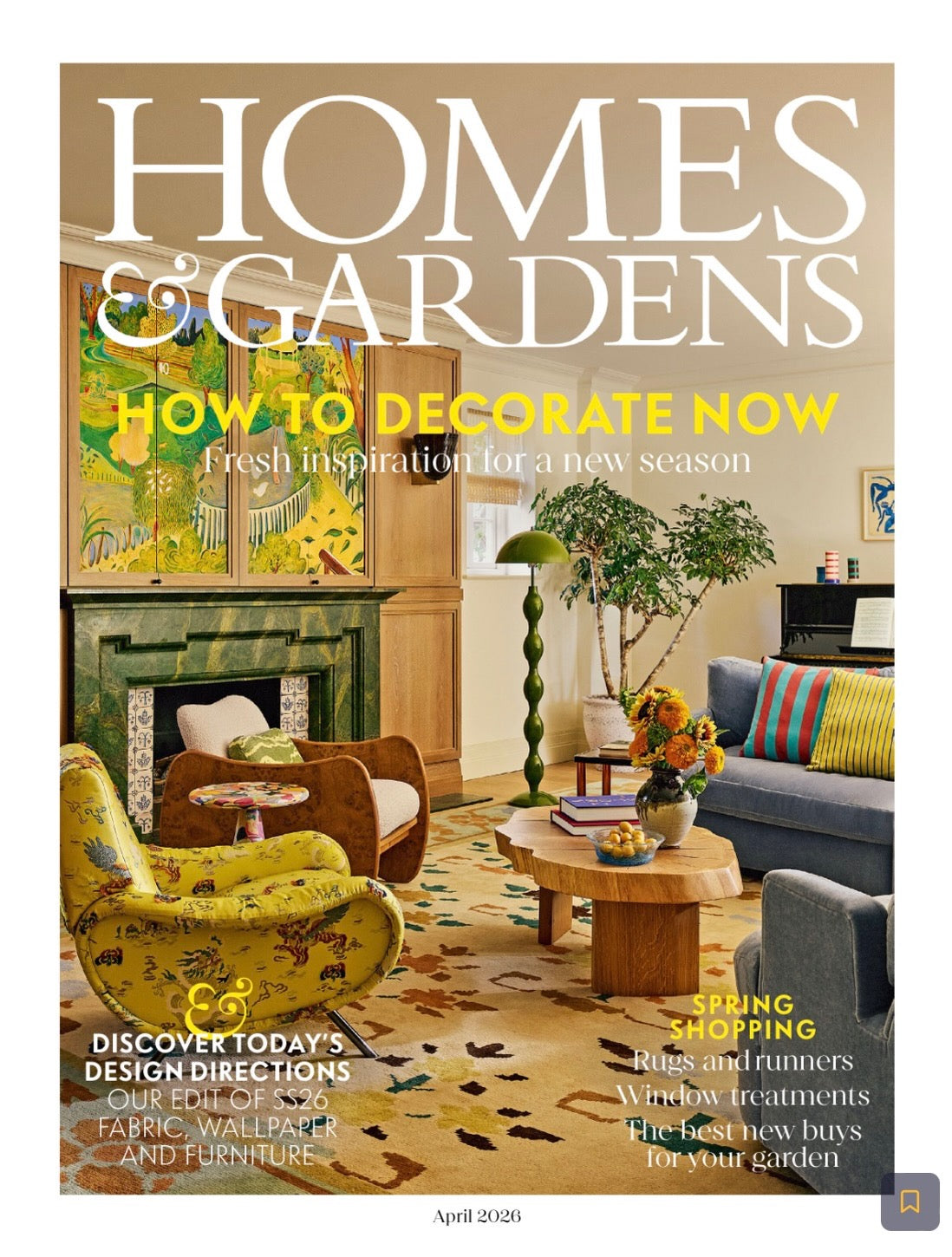 Homes and Gardens April 2026