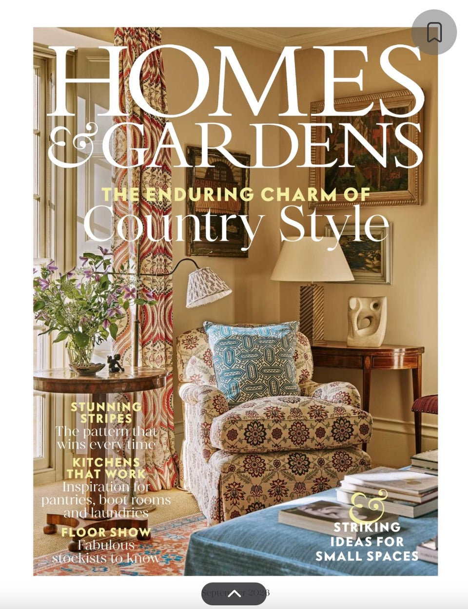 Homes and Gardens September 2026