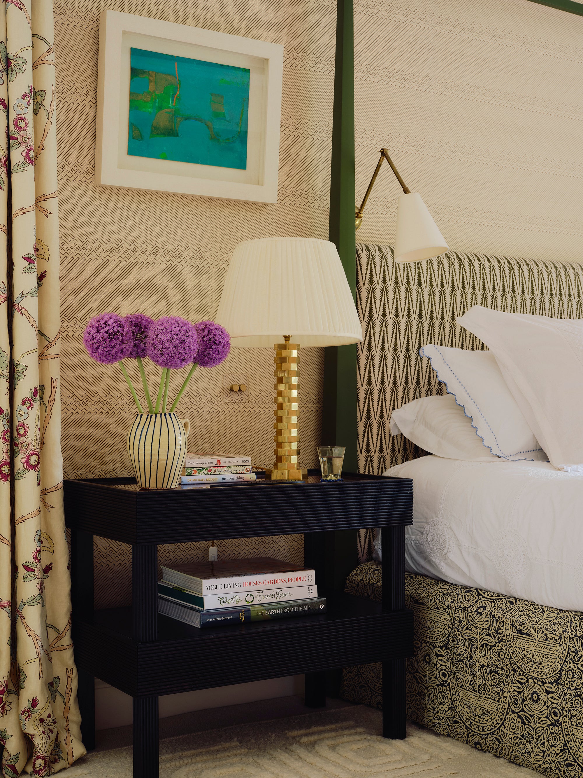 Ziggy Olive Fabric by Sarah Vanrenen