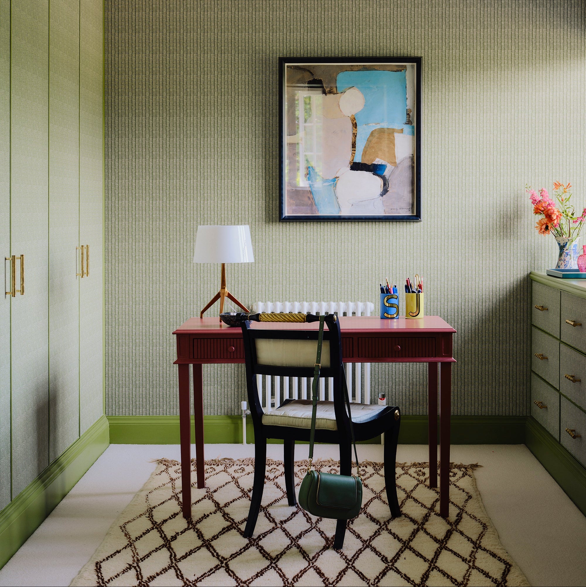 Matches Grass Wide Wallpaper by Sarah Vanrenen