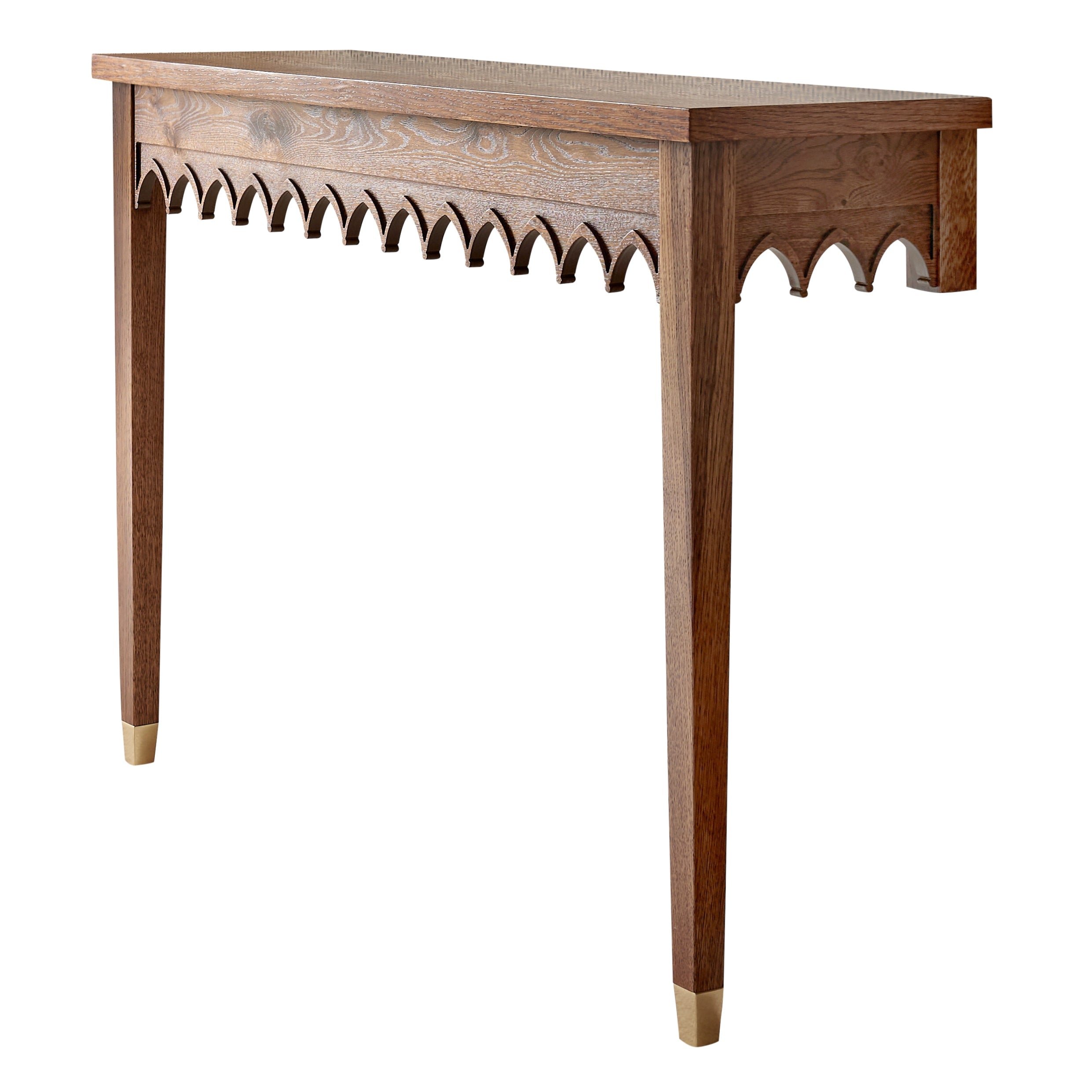 Oak Augustus Console Table by Sarah Vanrenen