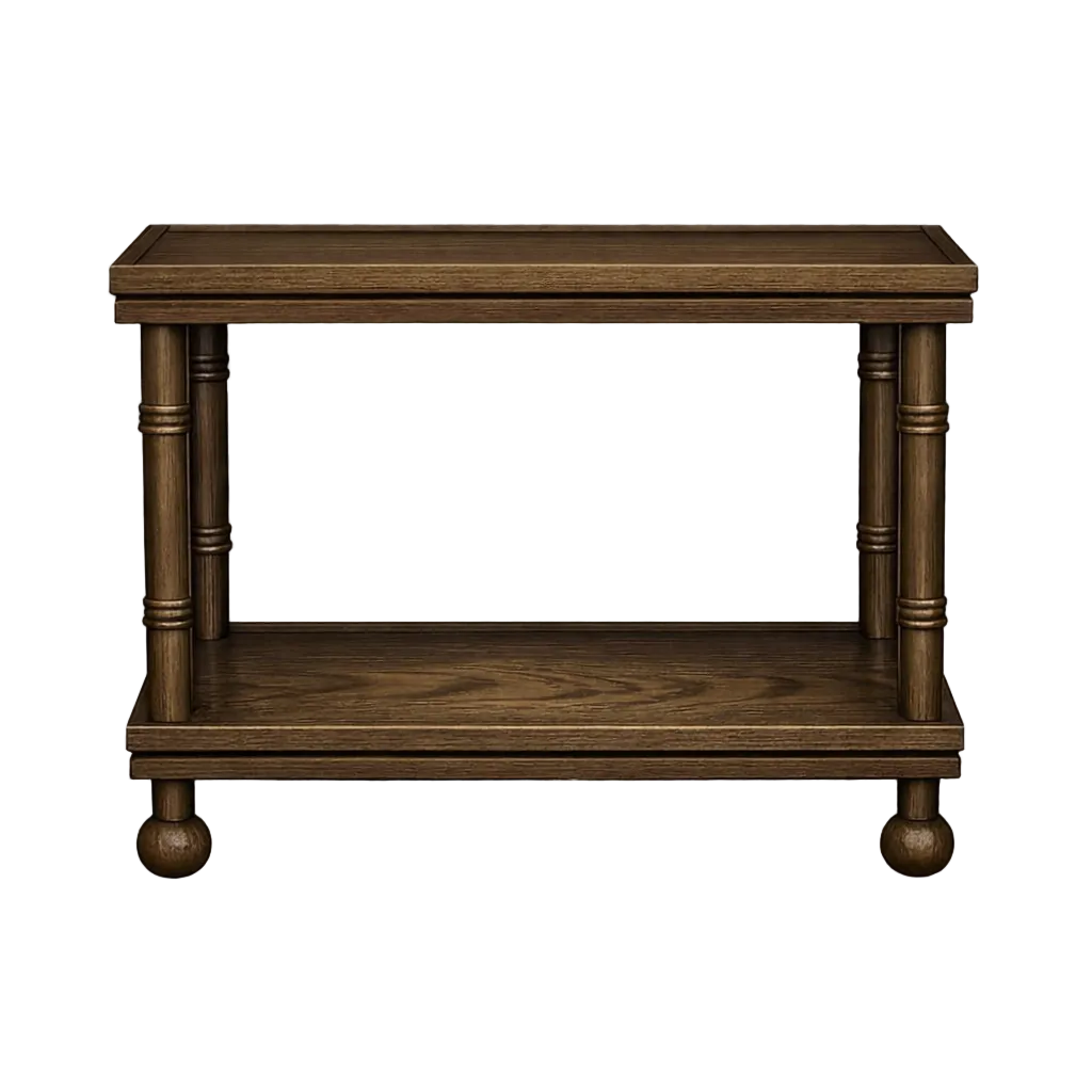 The Bun Foot Side Table