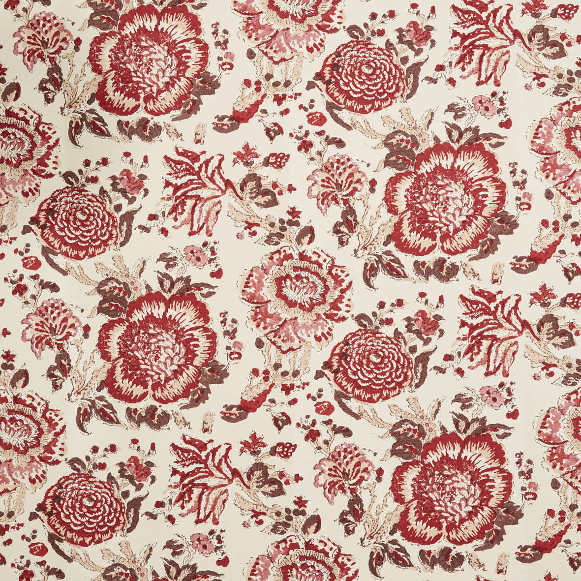 Dahlia Red Wallpaper