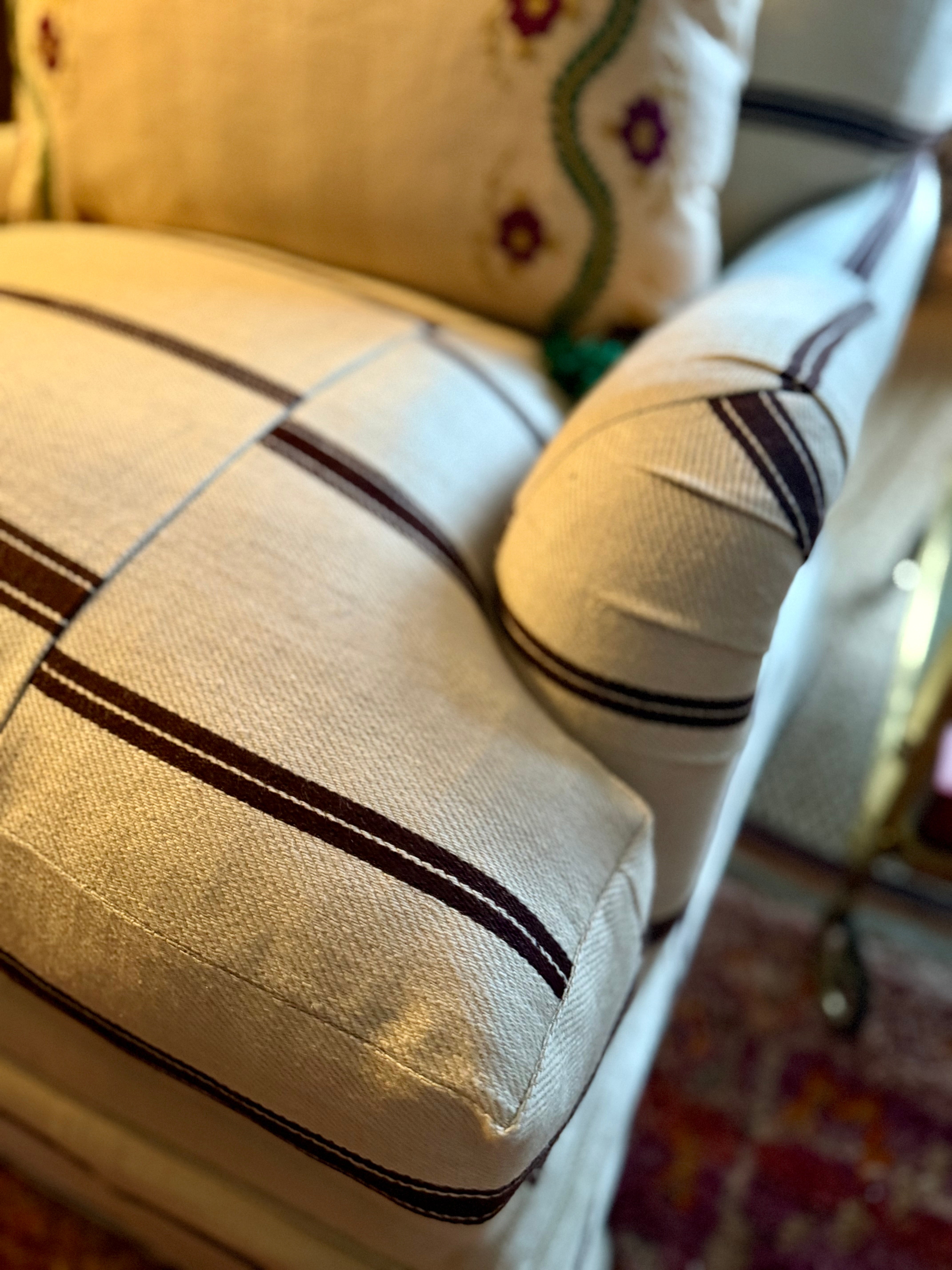 Jigged Stripe Fabric – Vanrenen Hanbury