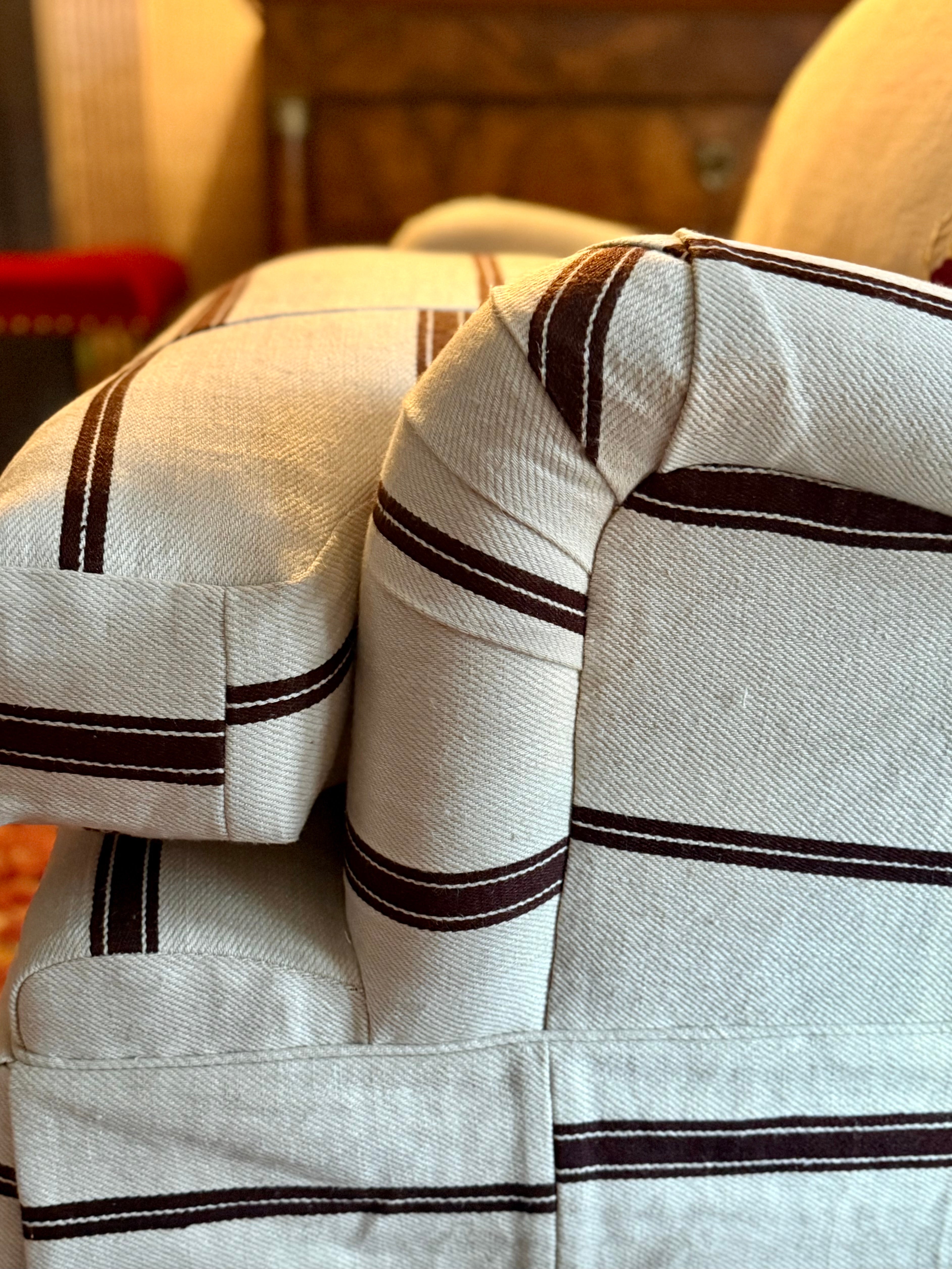 Jigged Stripe Fabric – Vanrenen Hanbury