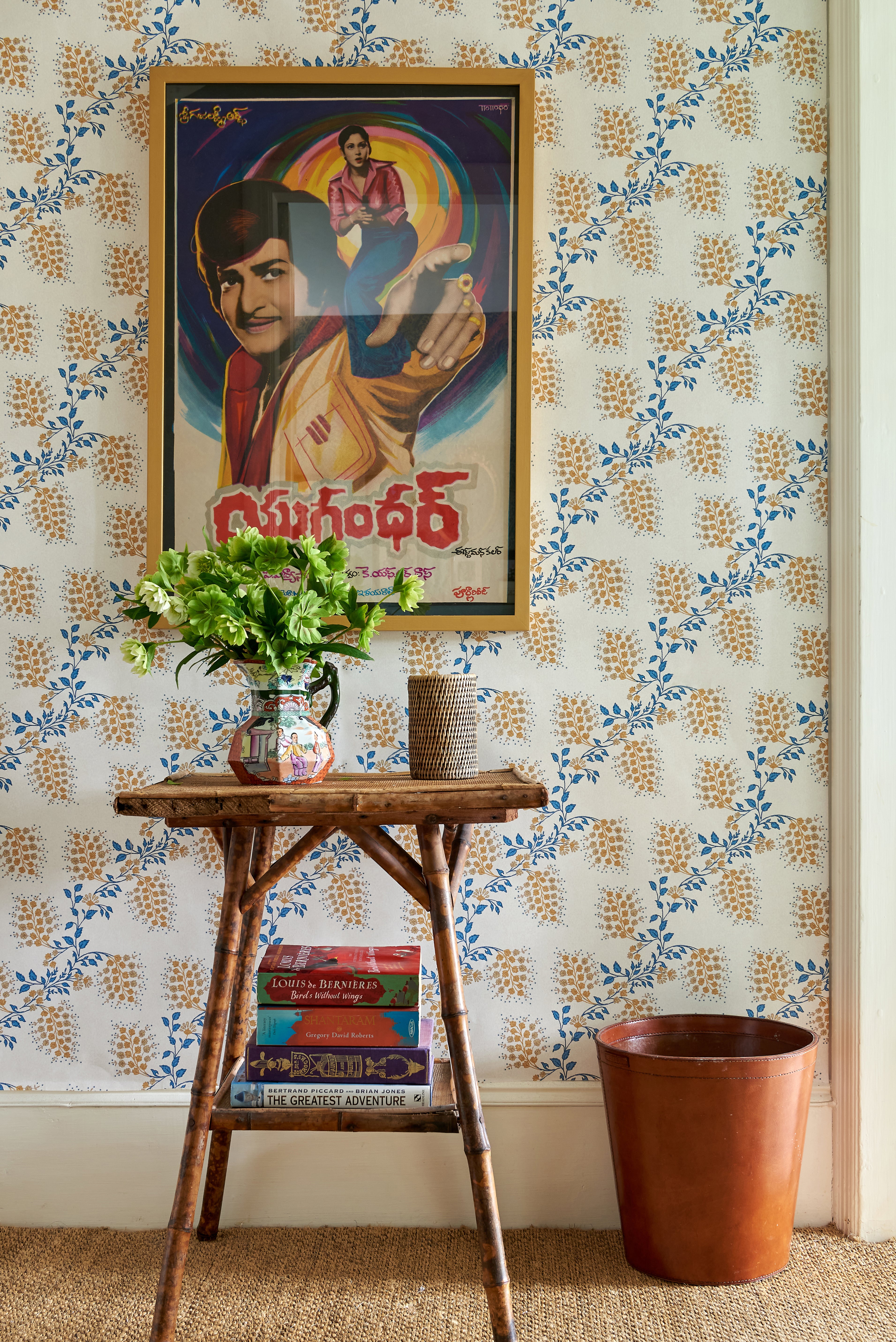 Isabelle Large - Blue & Yellow by Sarah Vanrenen