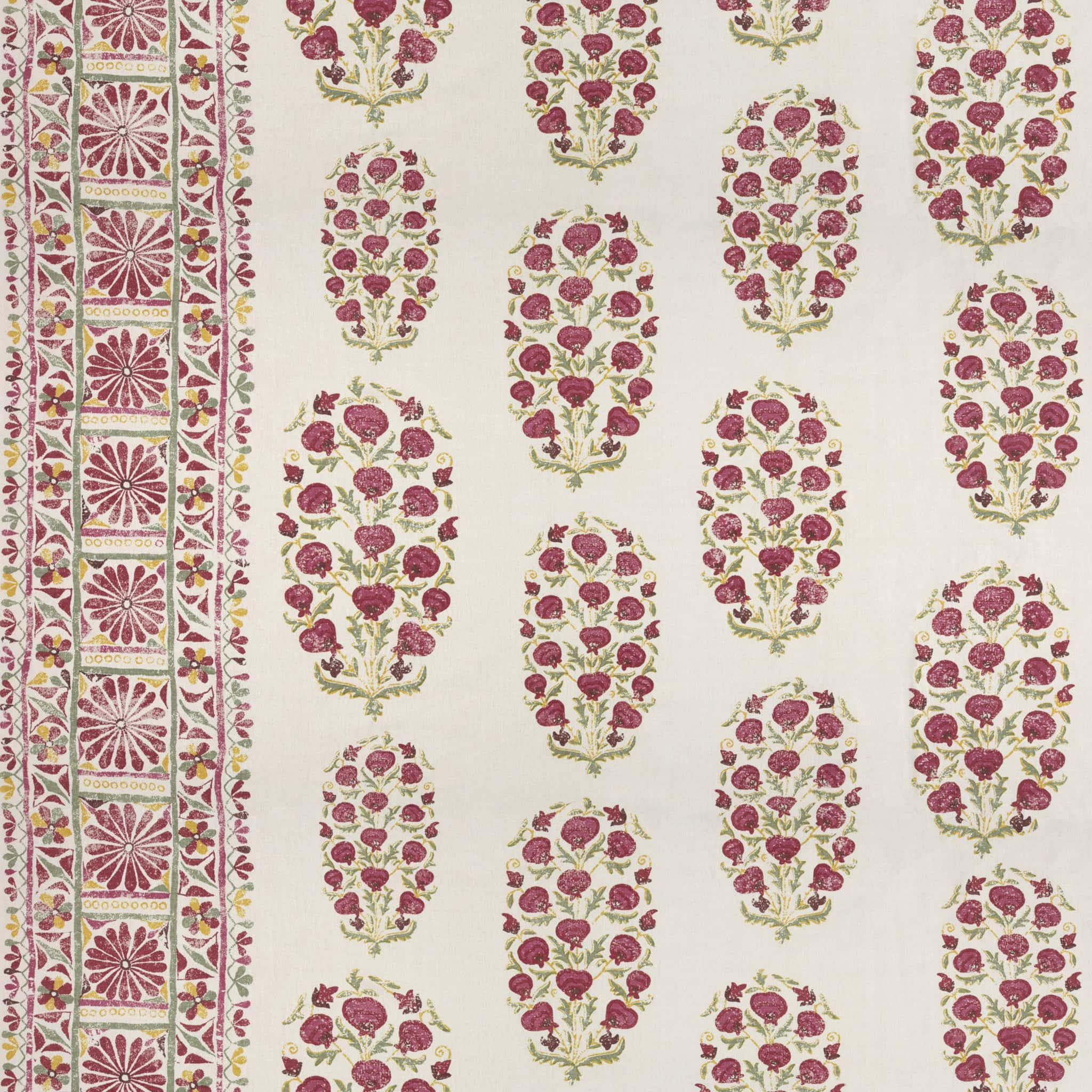 Kinaara Pink/Green Fabric by Sarah Vanrenen