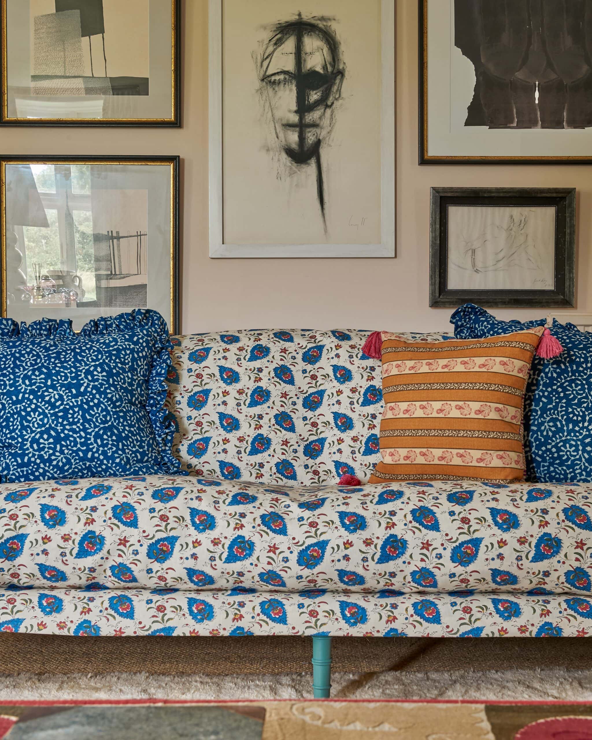 Mallow Paisley Fabric