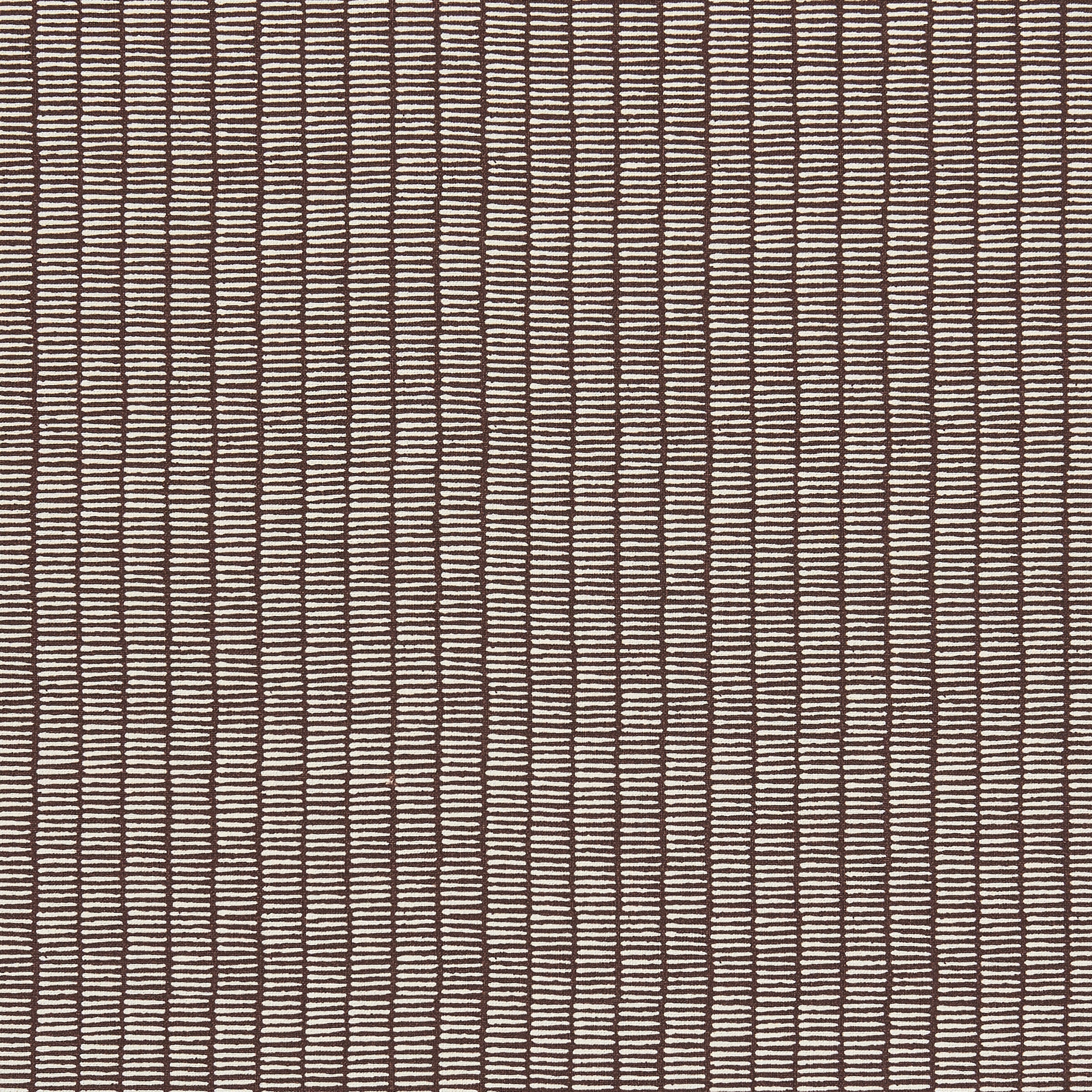 Matches Bitter Chocolate Fabric by Sarah Vanrenen