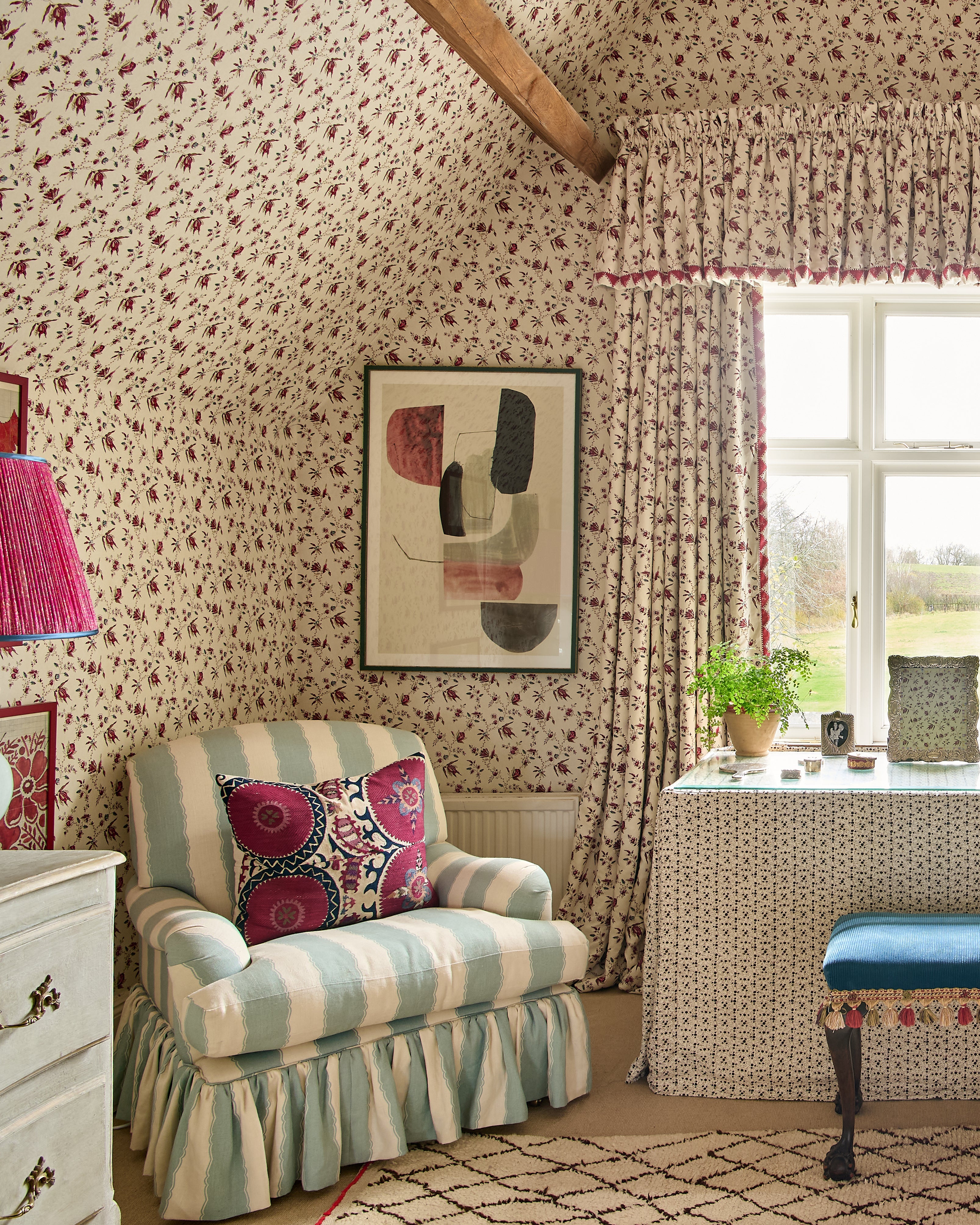 Dotty Wide Wallpaper by Sarah Vanrenen