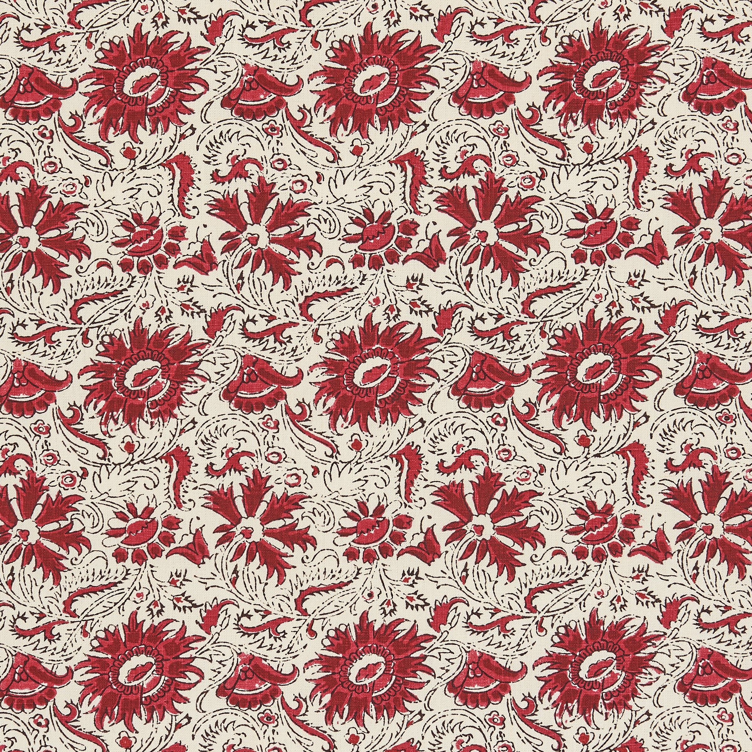 Indigo Block Madder by Sarah Vanrenen