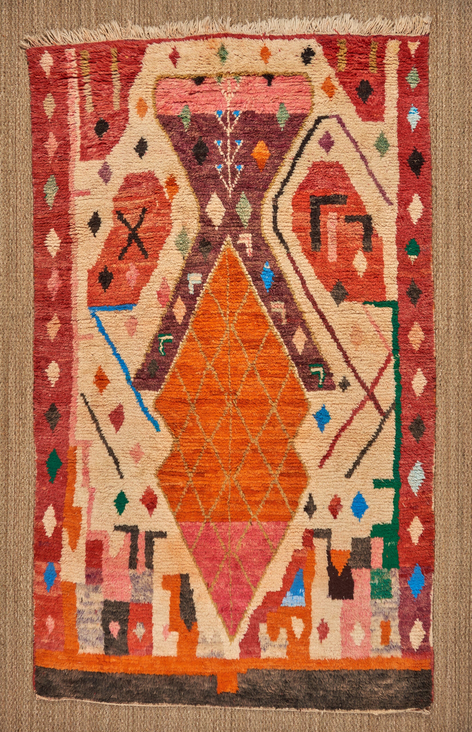 Berber Rug - Multi Coloured