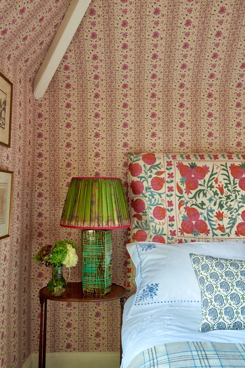 Daisy Chain Wide Wallpaper by Sarah Vanrenen