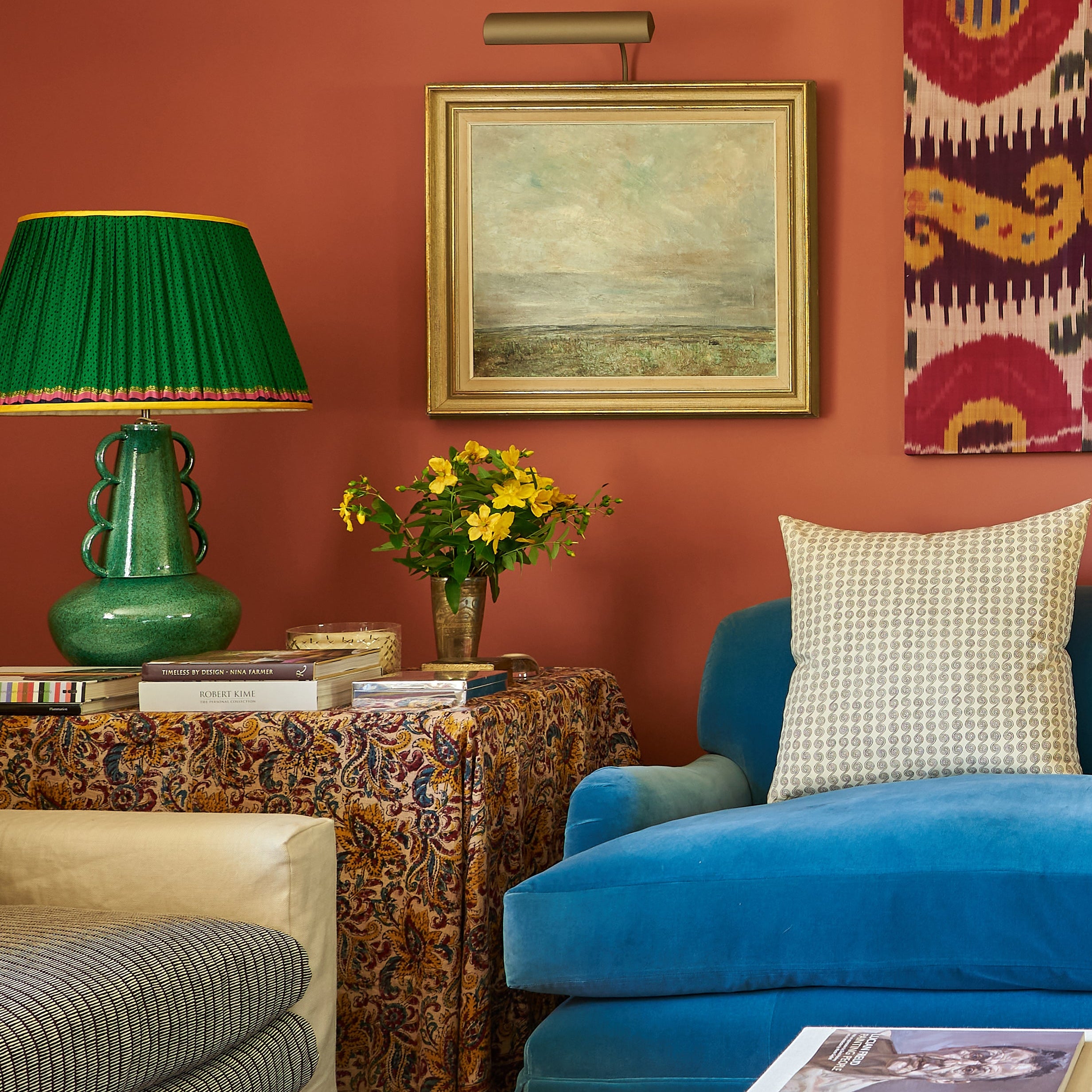 Loopie Lamp in Emerald Green