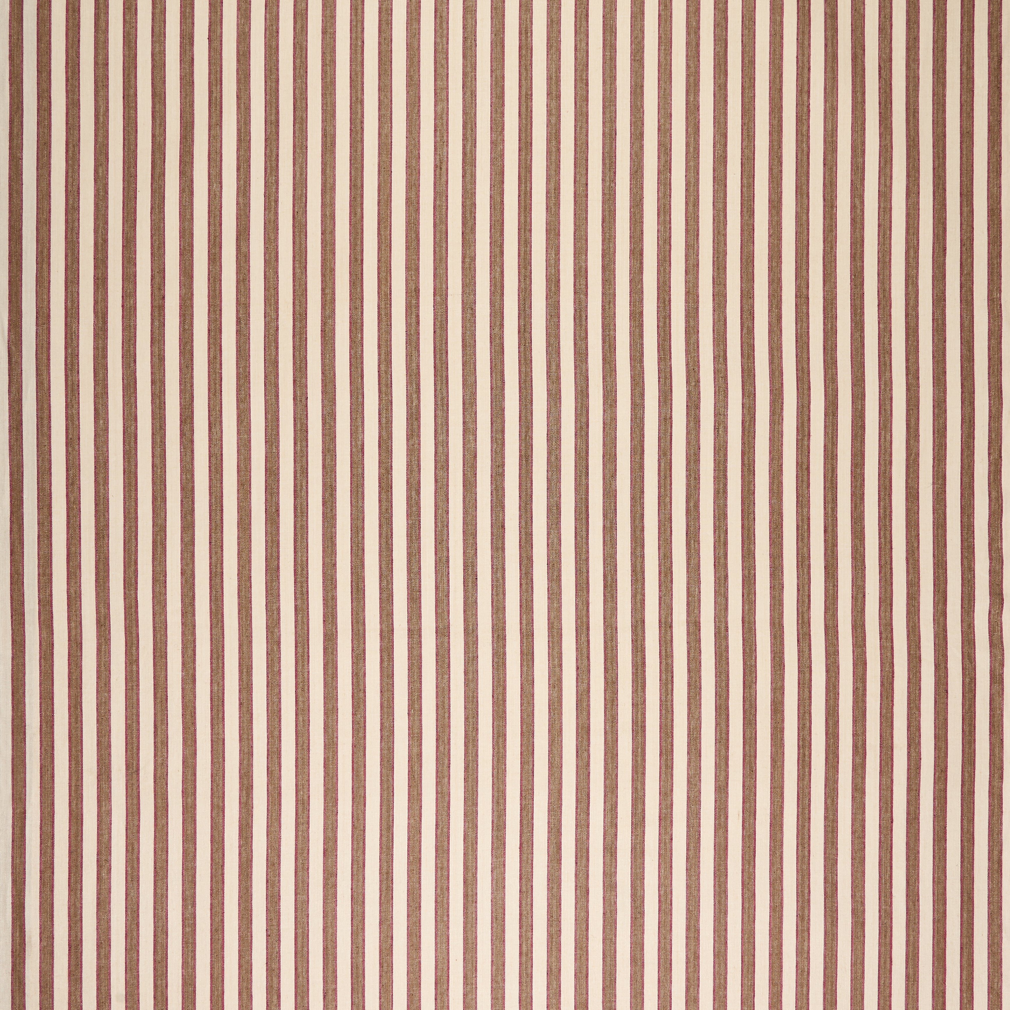 Standen Stripe Fabric - Mocha