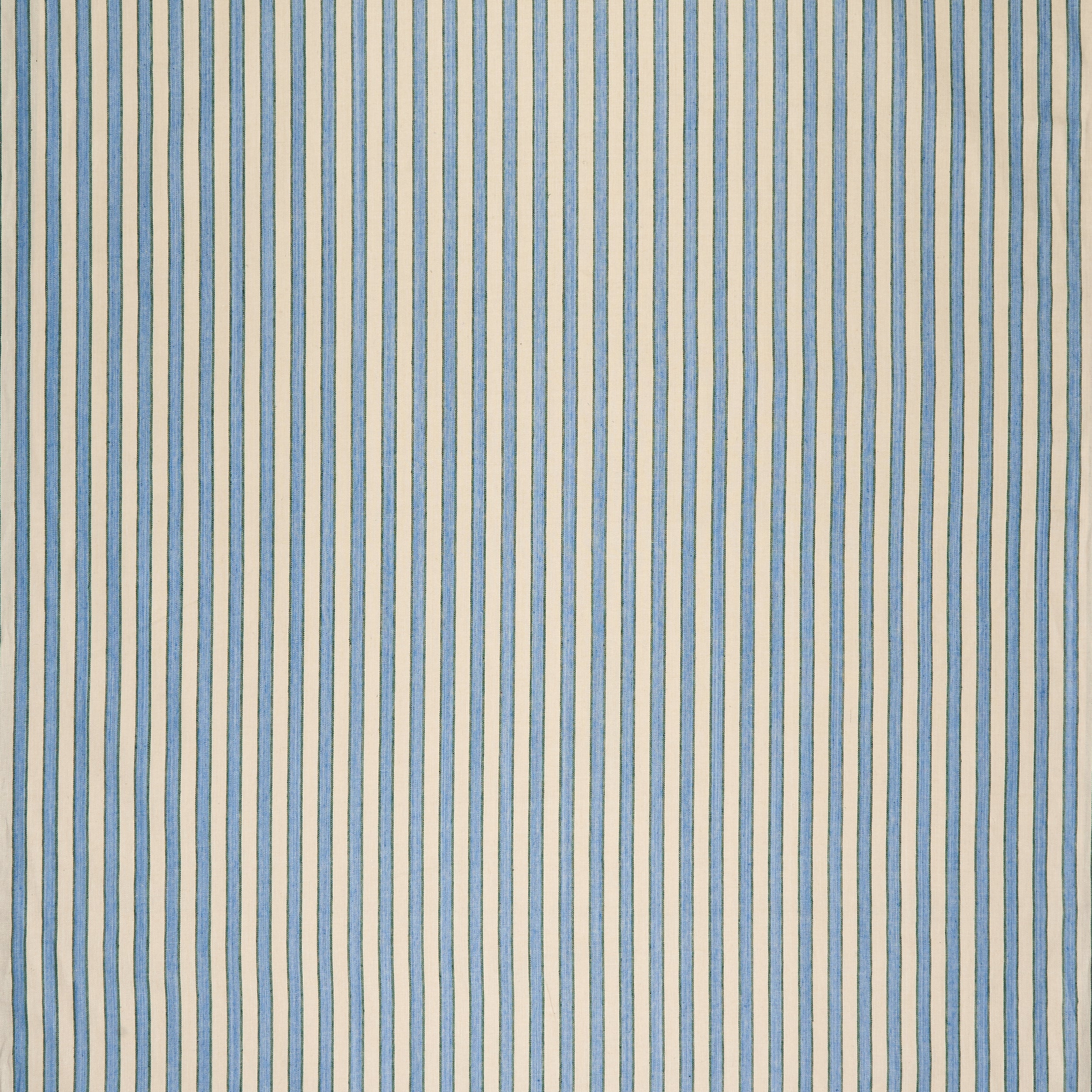 Standen Stripe Fabric - Aqua