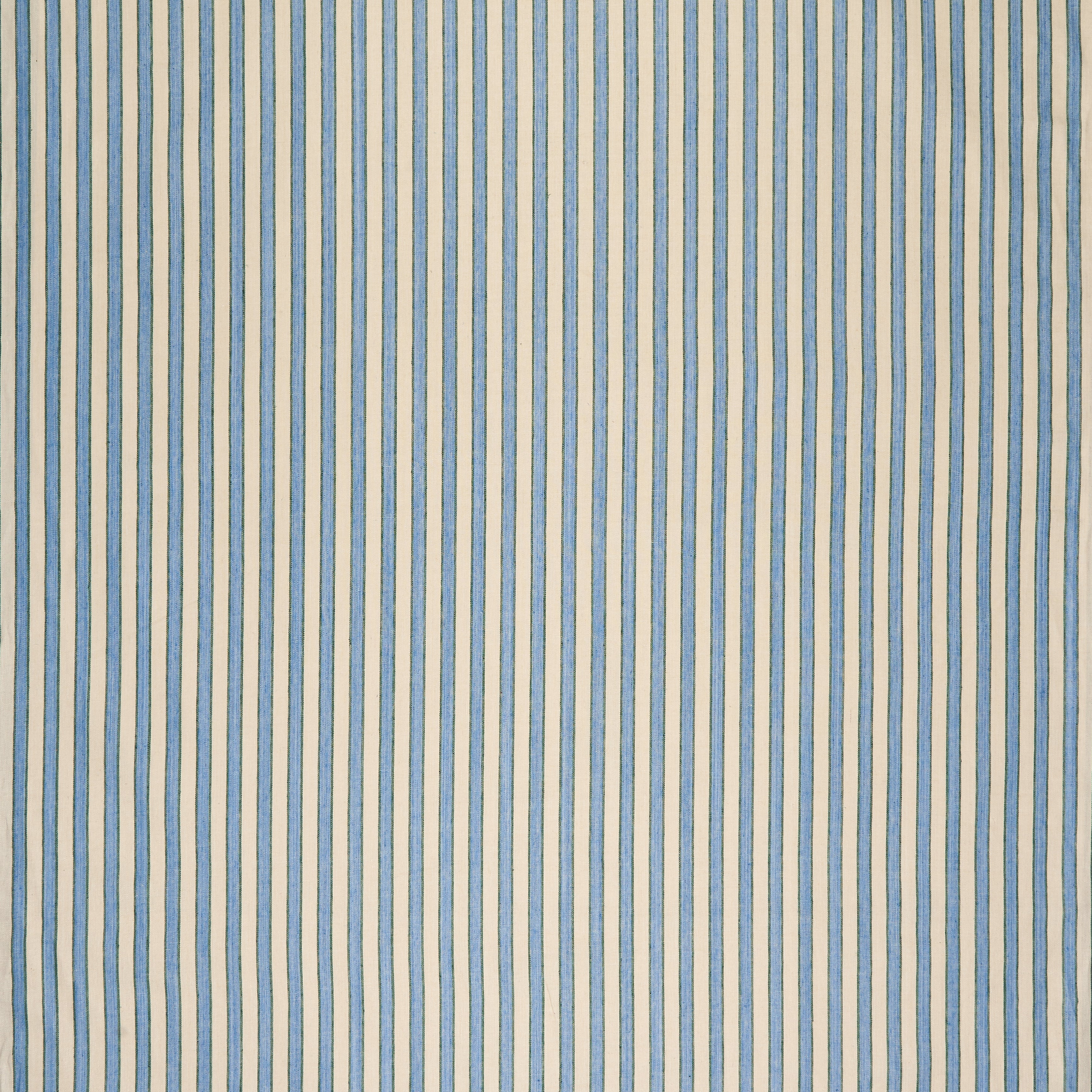 Standen Stripe Fabric - Aqua