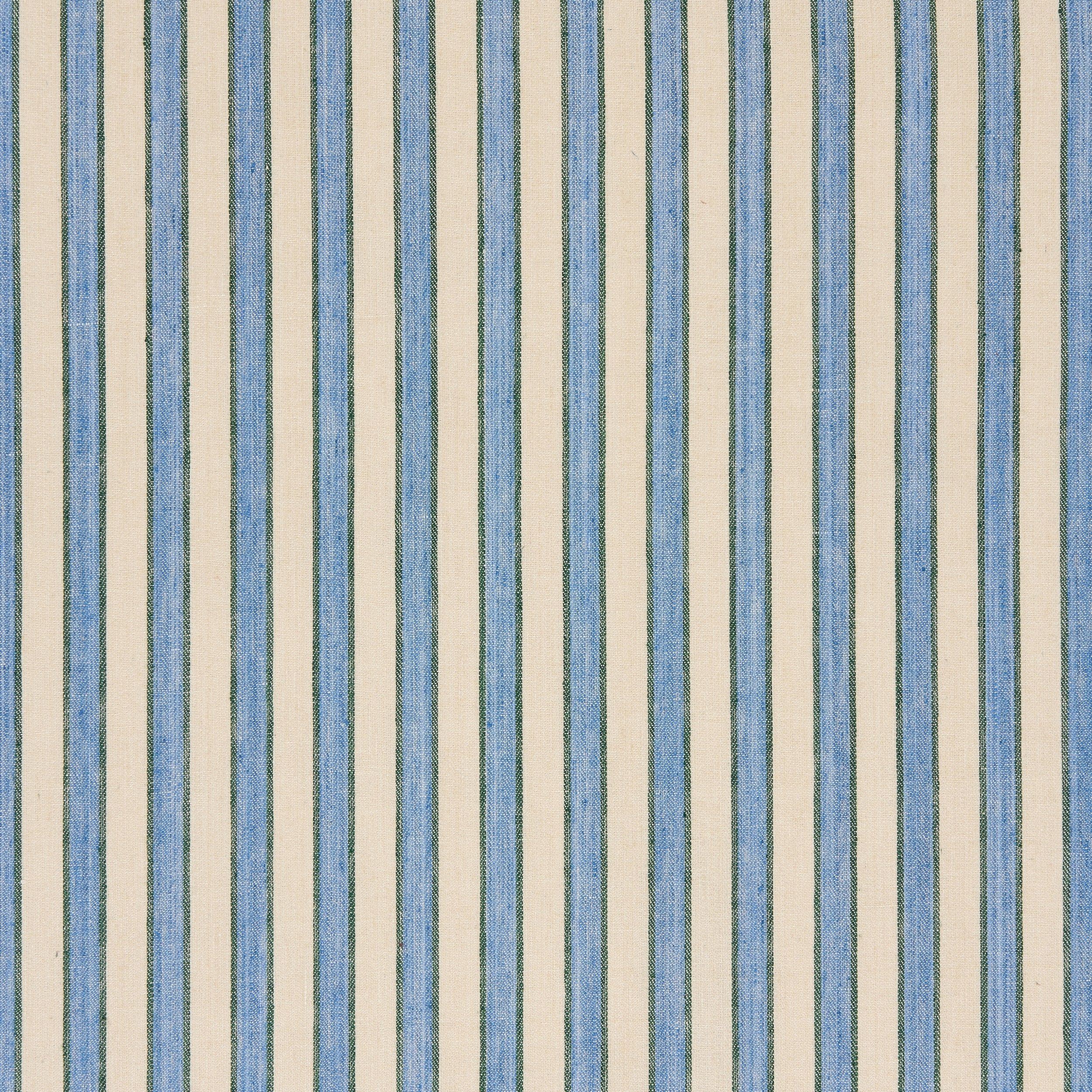 Standen Stripe Fabric - Aqua