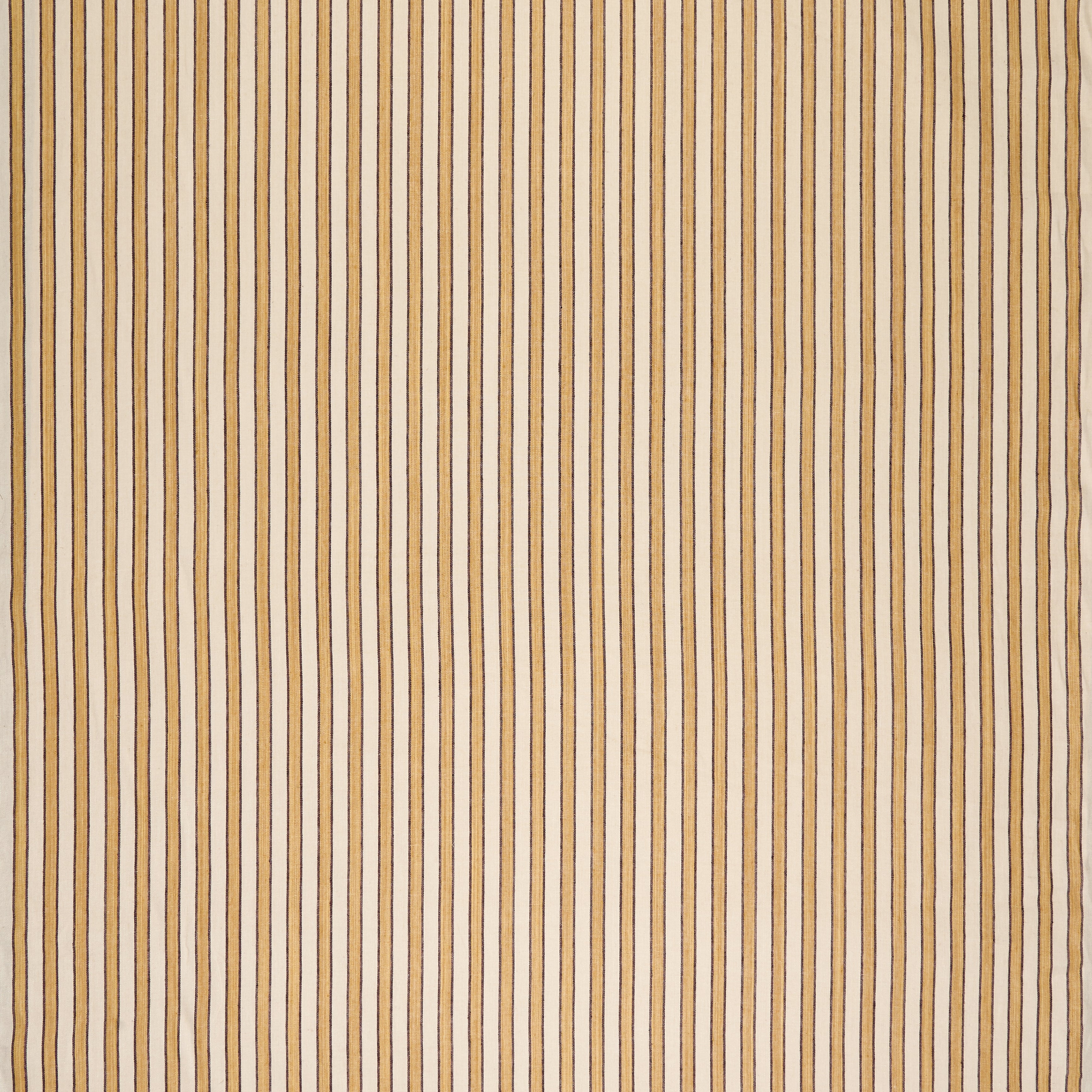 Standen Stripe Fabric - Saffron