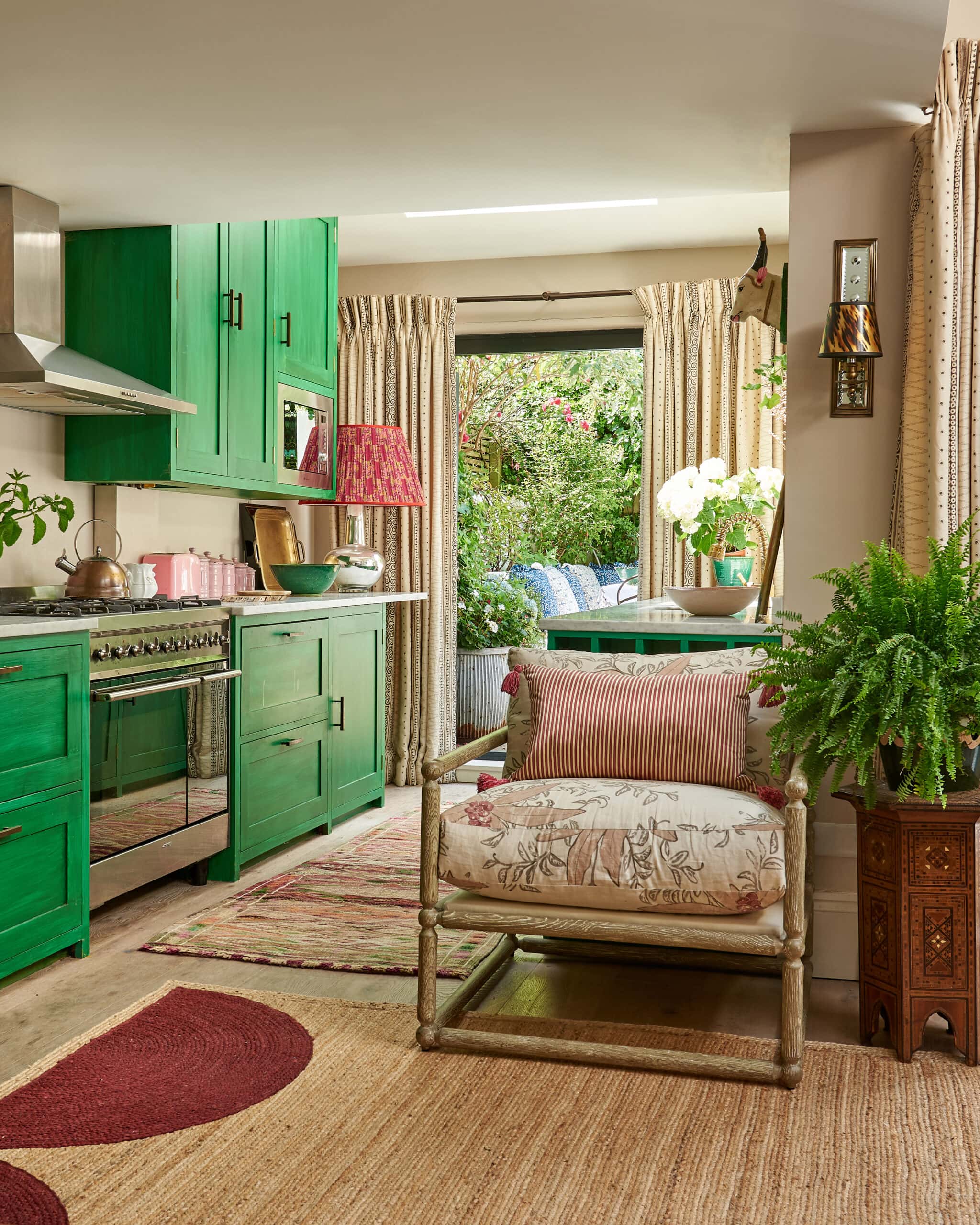 Berri Pink Fabric by Sarah Vanrenen