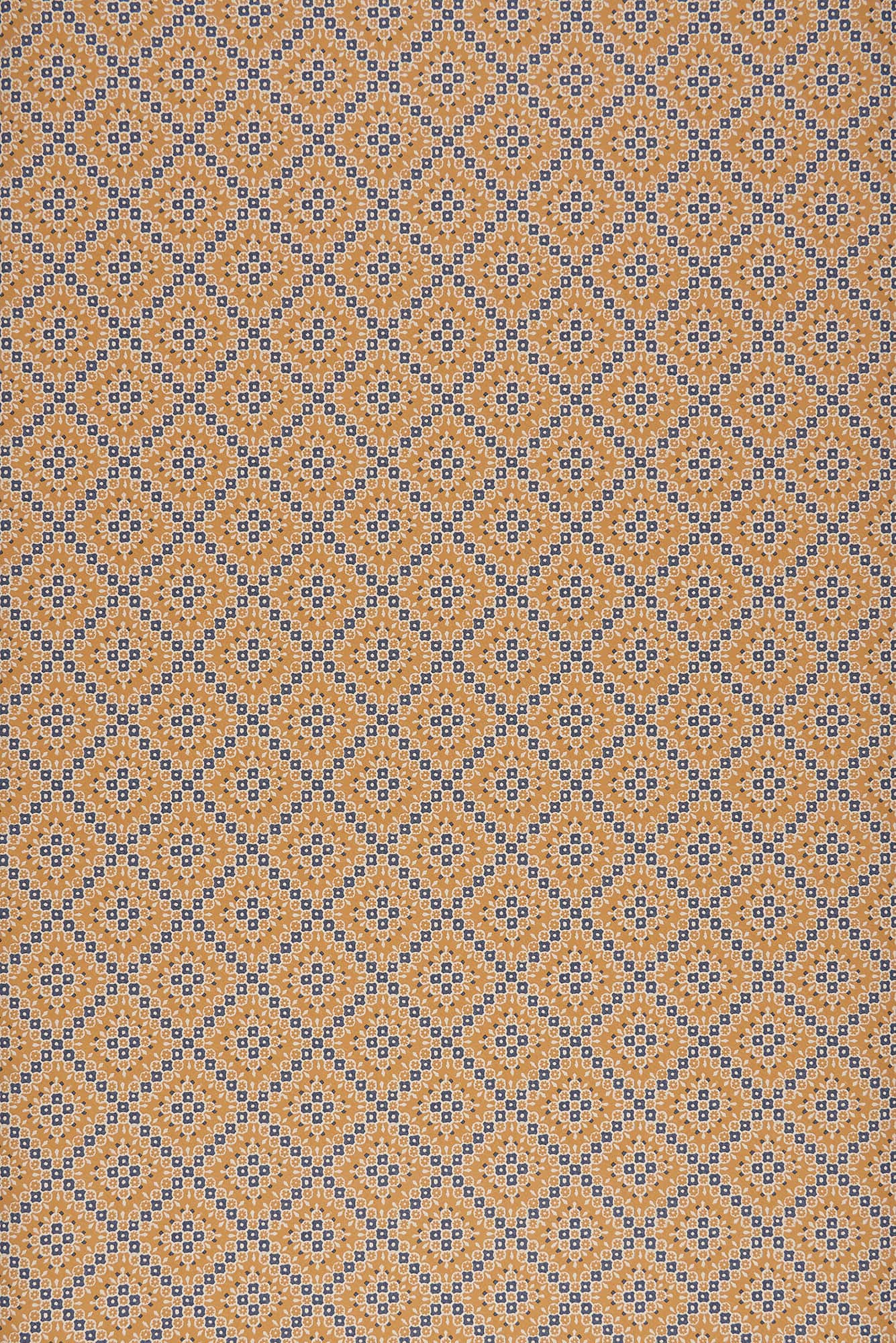 Diamonds - Mustard/Blue by Sarah Vanrenen