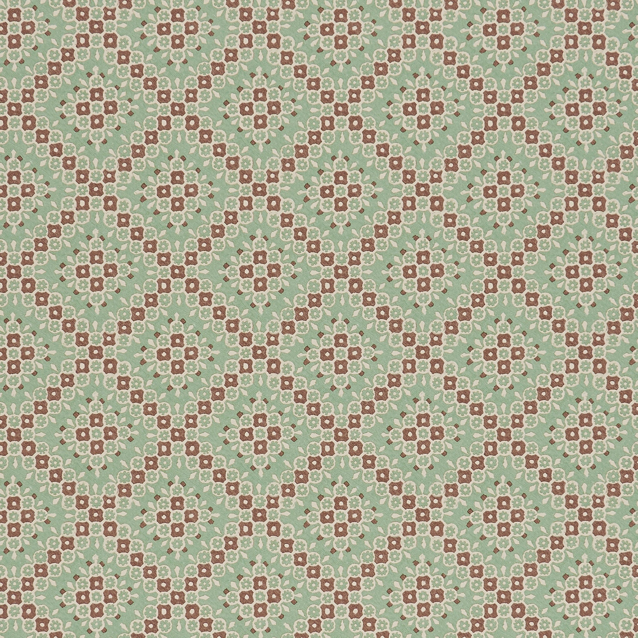 Diamonds - Green/Brown by Sarah Vanrenen