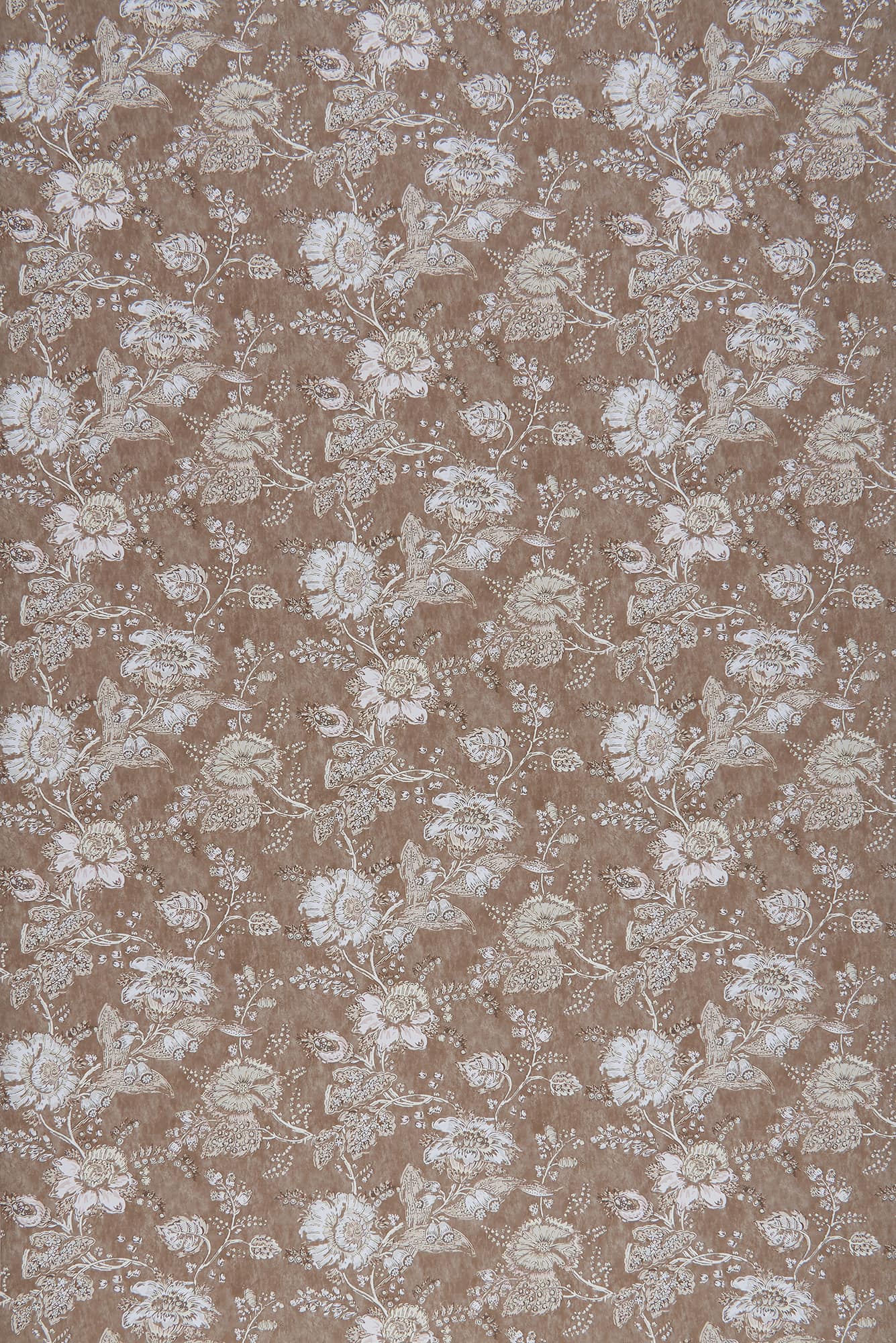 Indiennes Monochrome - Brown by Sarah Vanrenen