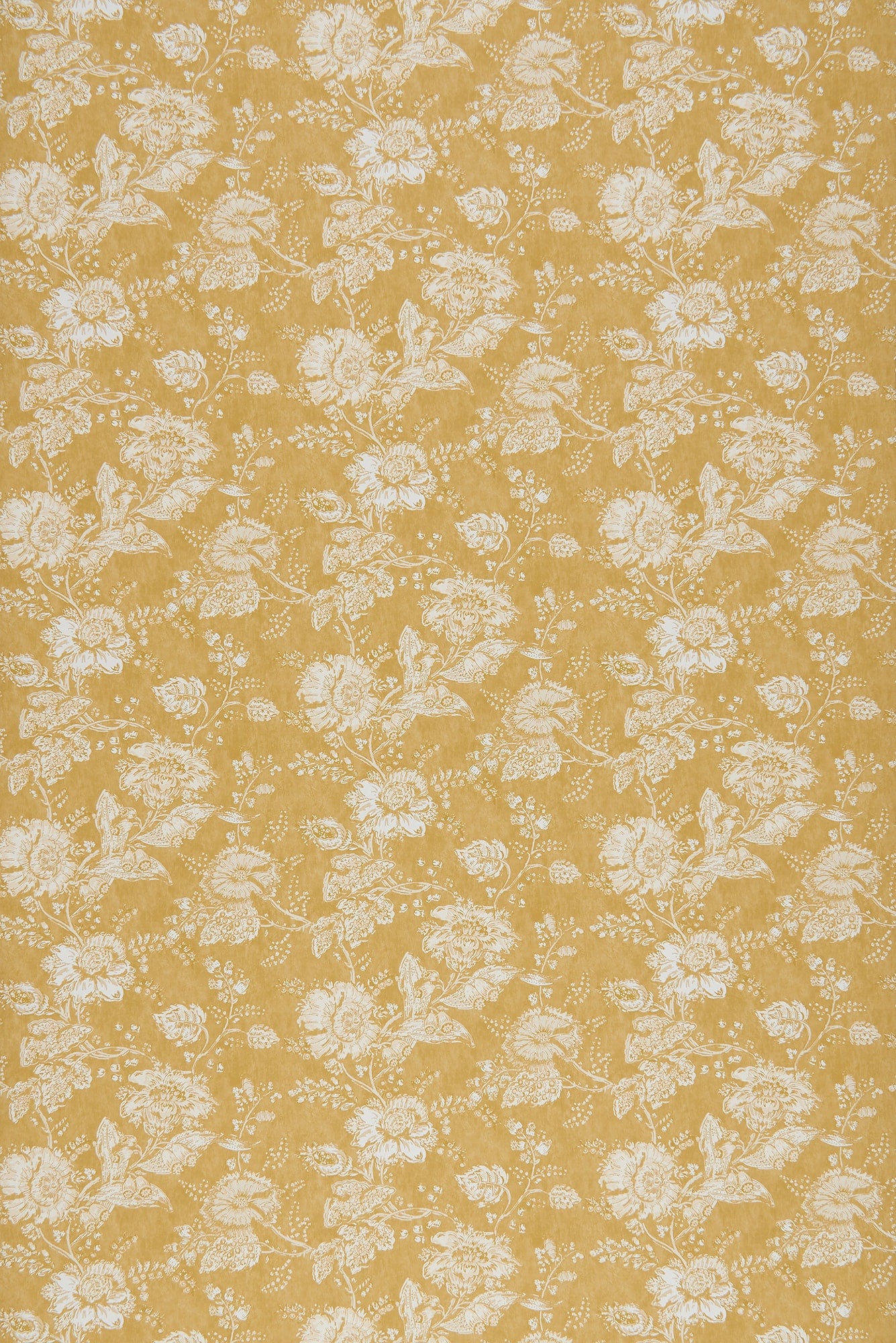 Indiennes Monochrome - Mustard by Sarah Vanrenen