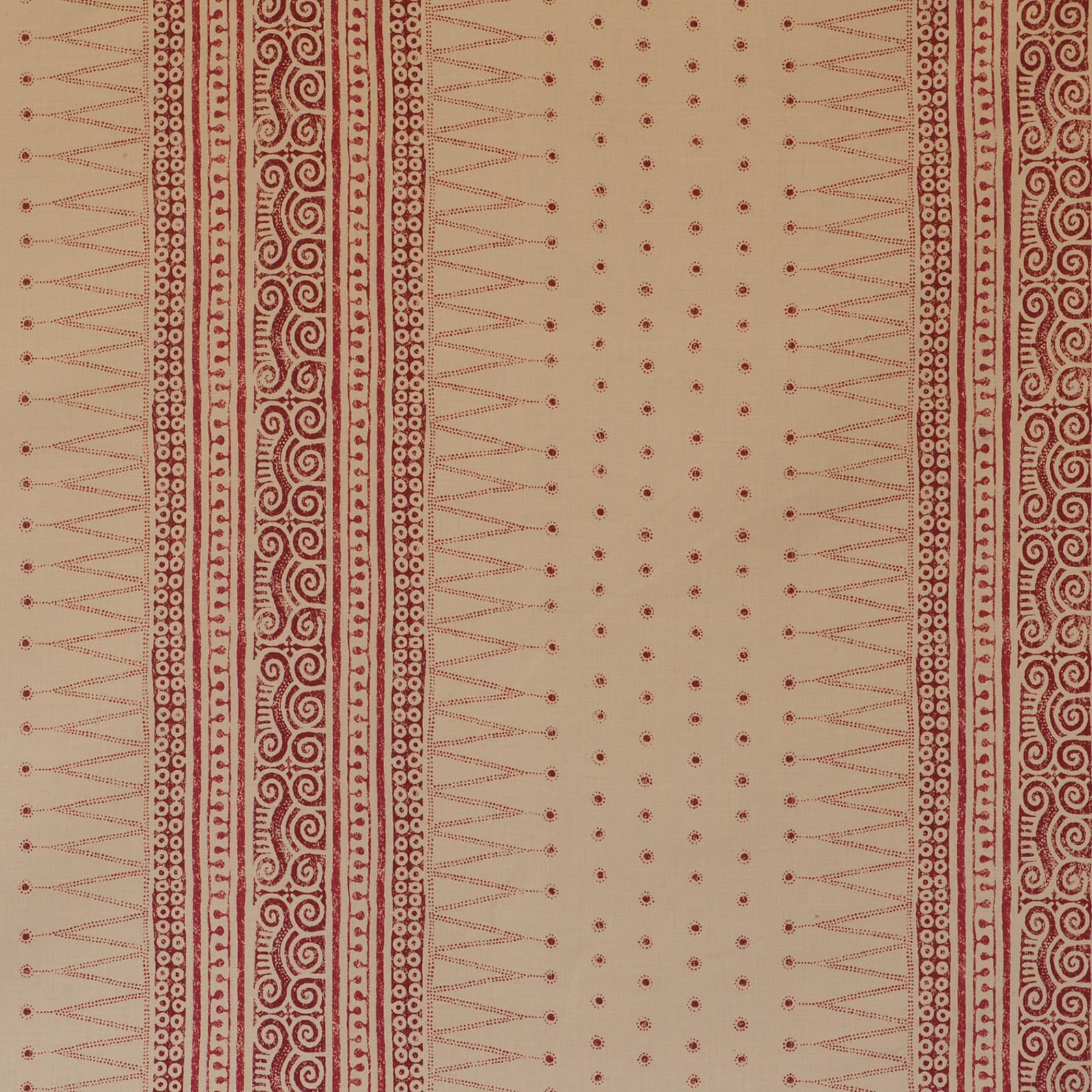 Sunda Red Wide Wallpaper by Sarah Vanrenen