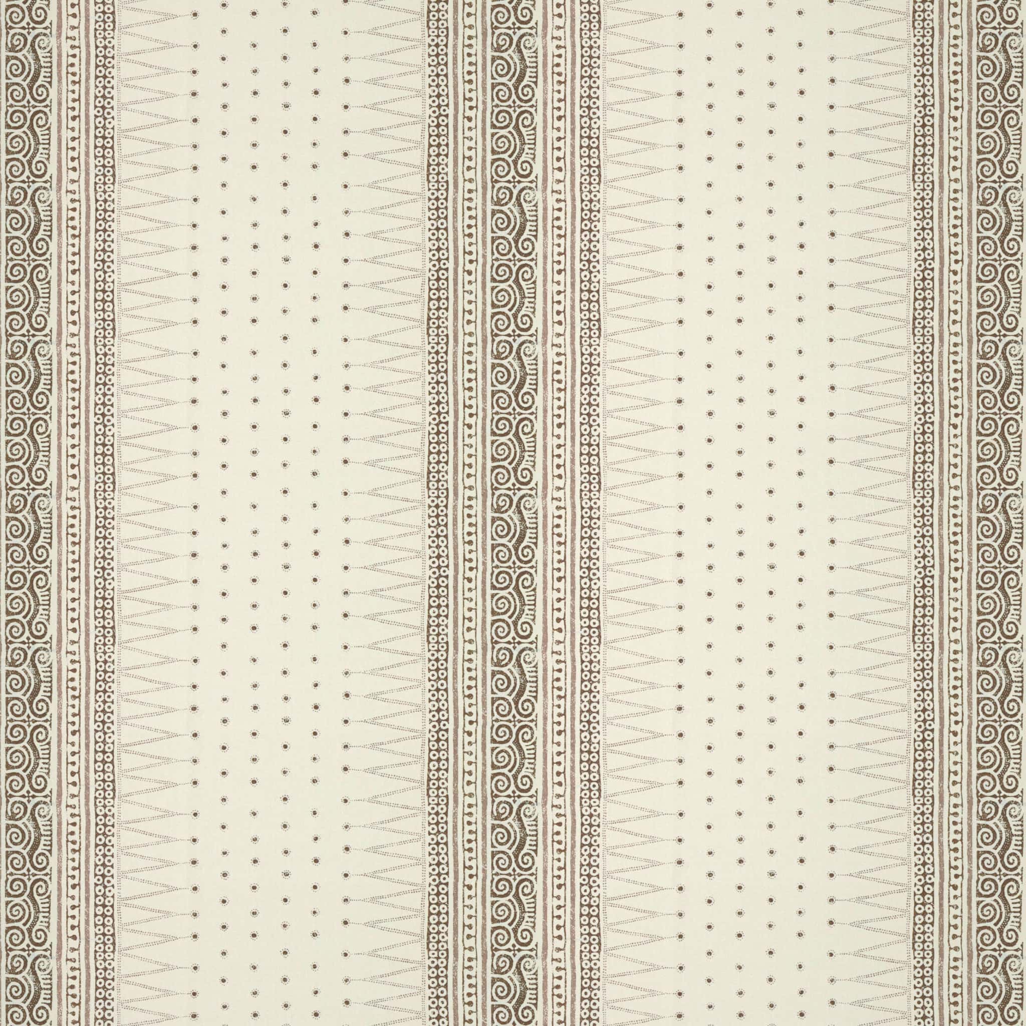 Sunda Brown Fabric by Sarah Vanrenen