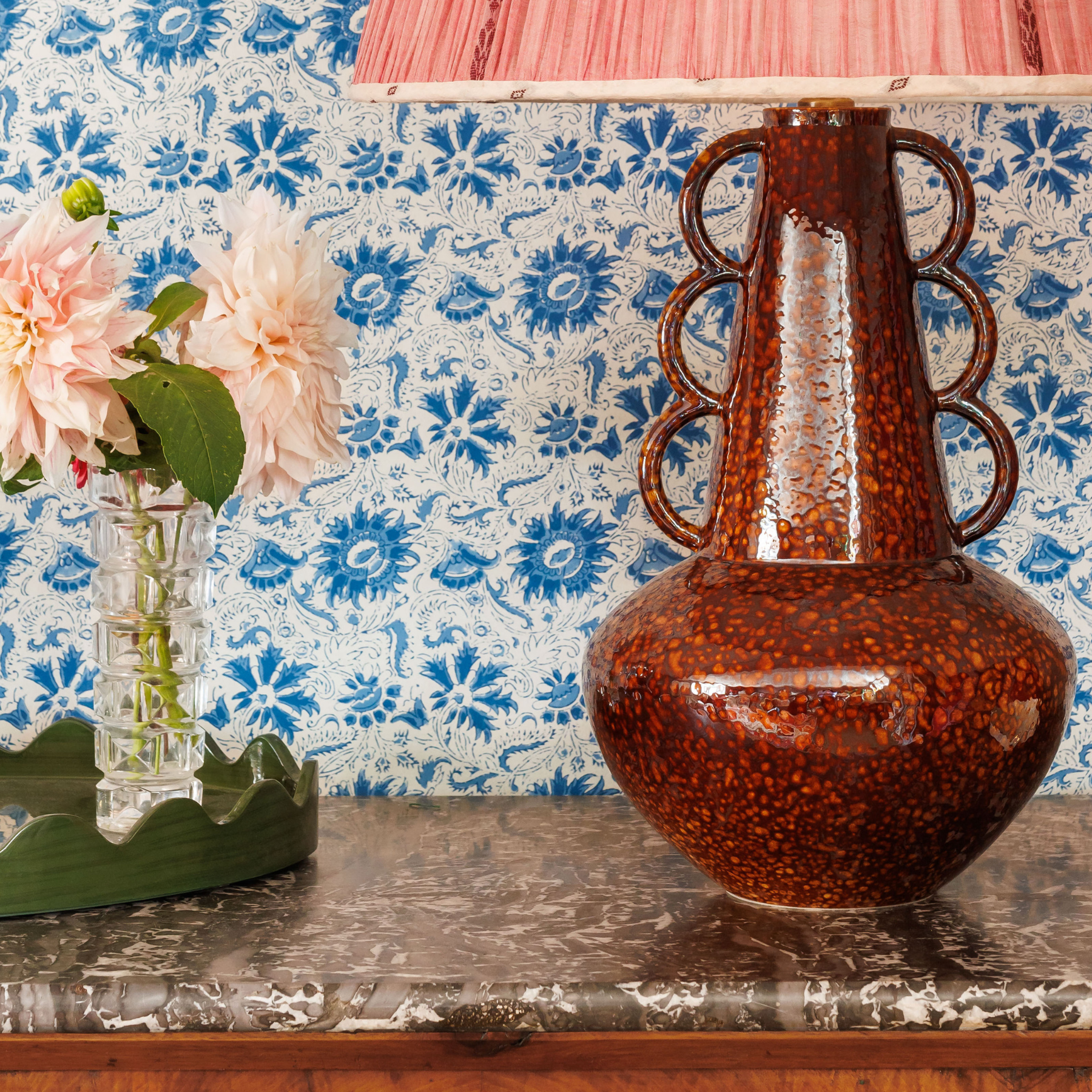 Loopie Lamp in Tortoiseshell