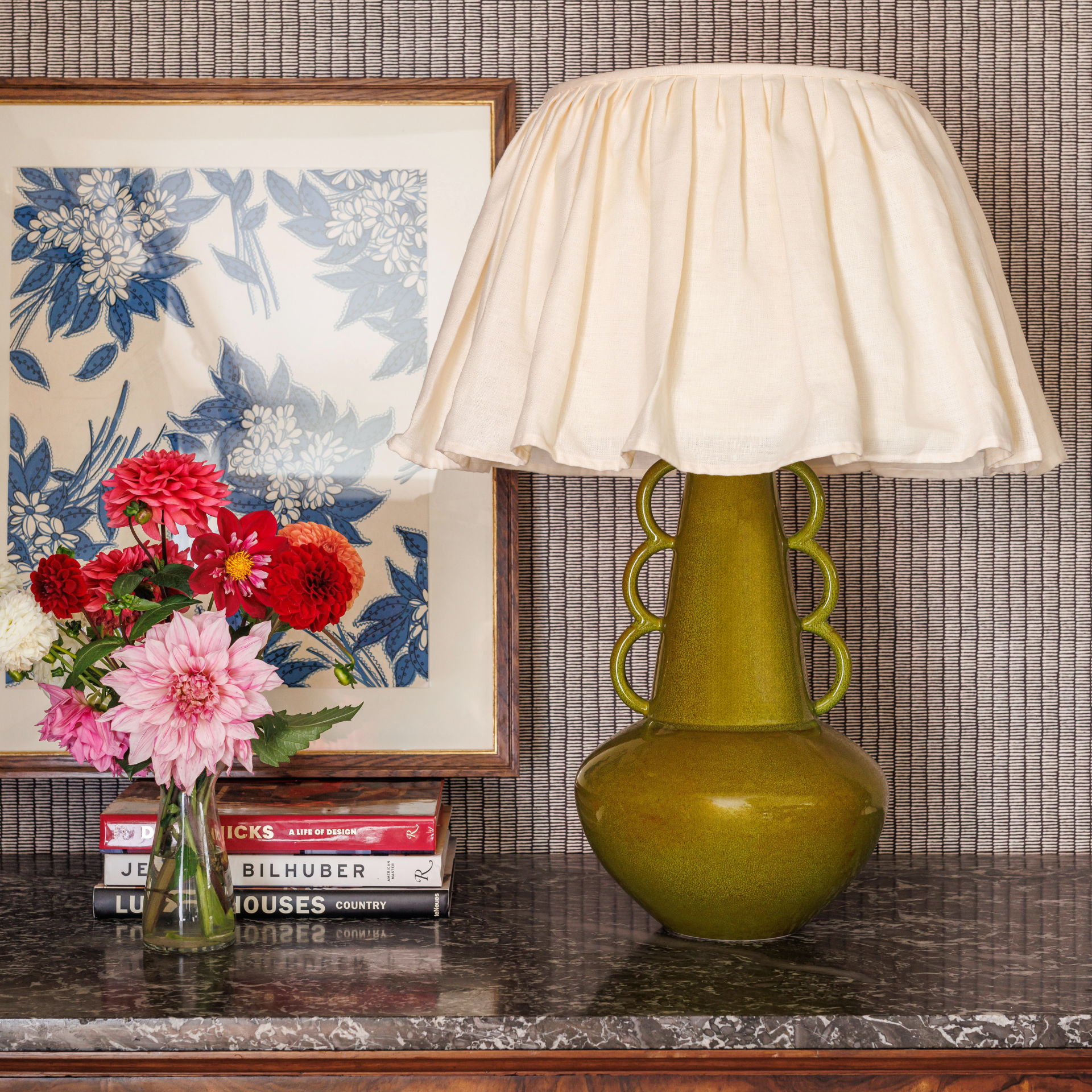 Loopie Lamp in  Acid Green by Sarah Vanrenen
