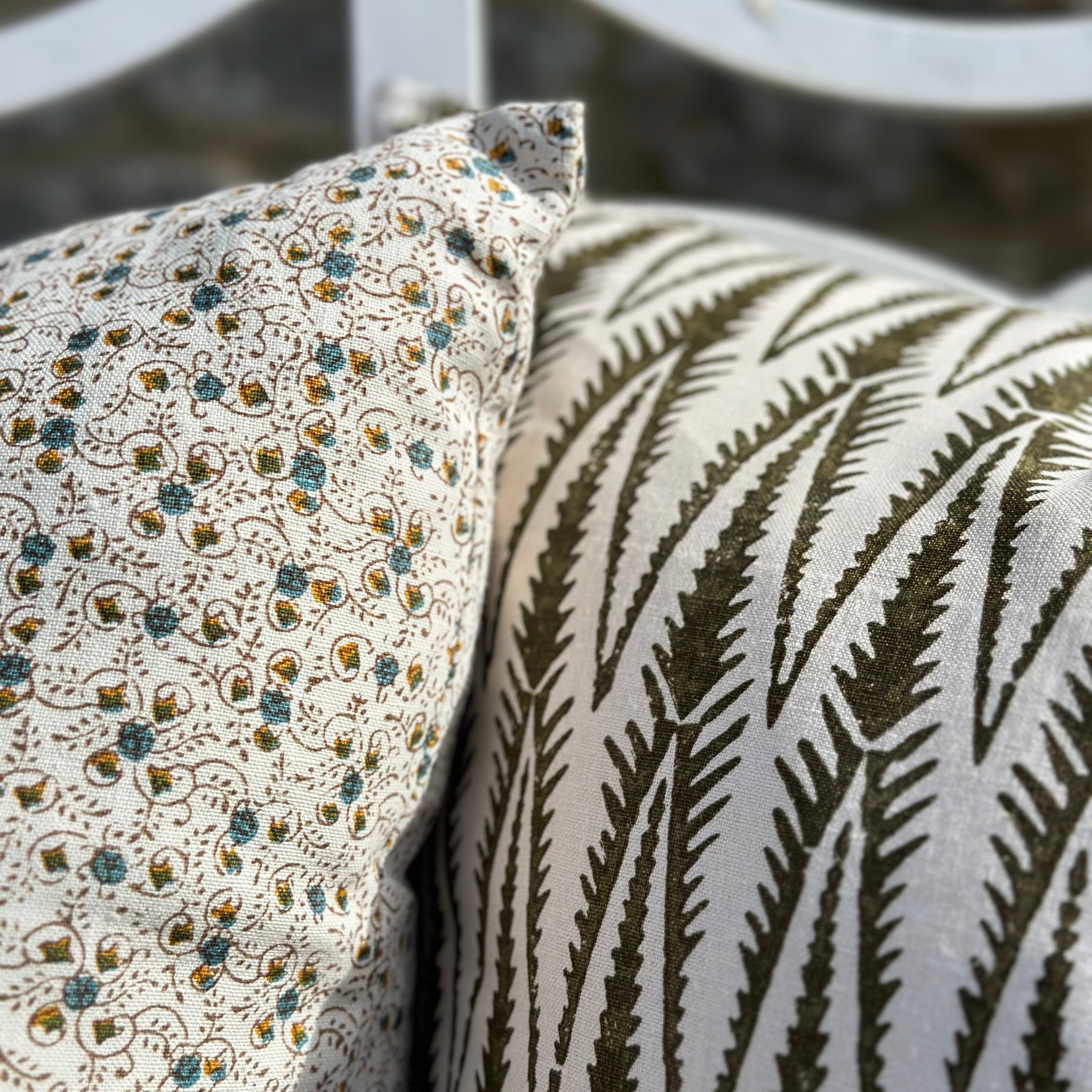 Ziggy Cushion - Olive