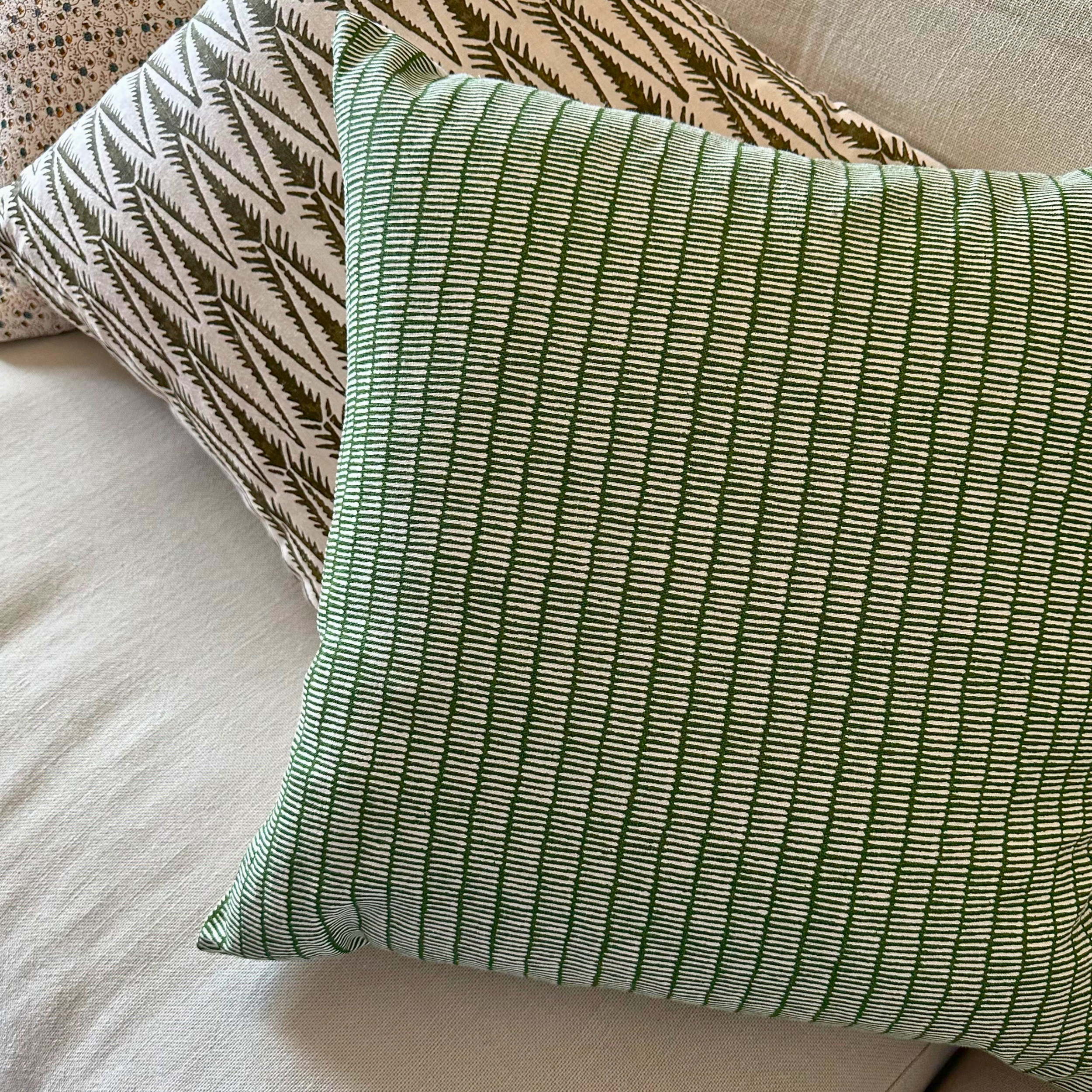 Matches Cushion - Grass