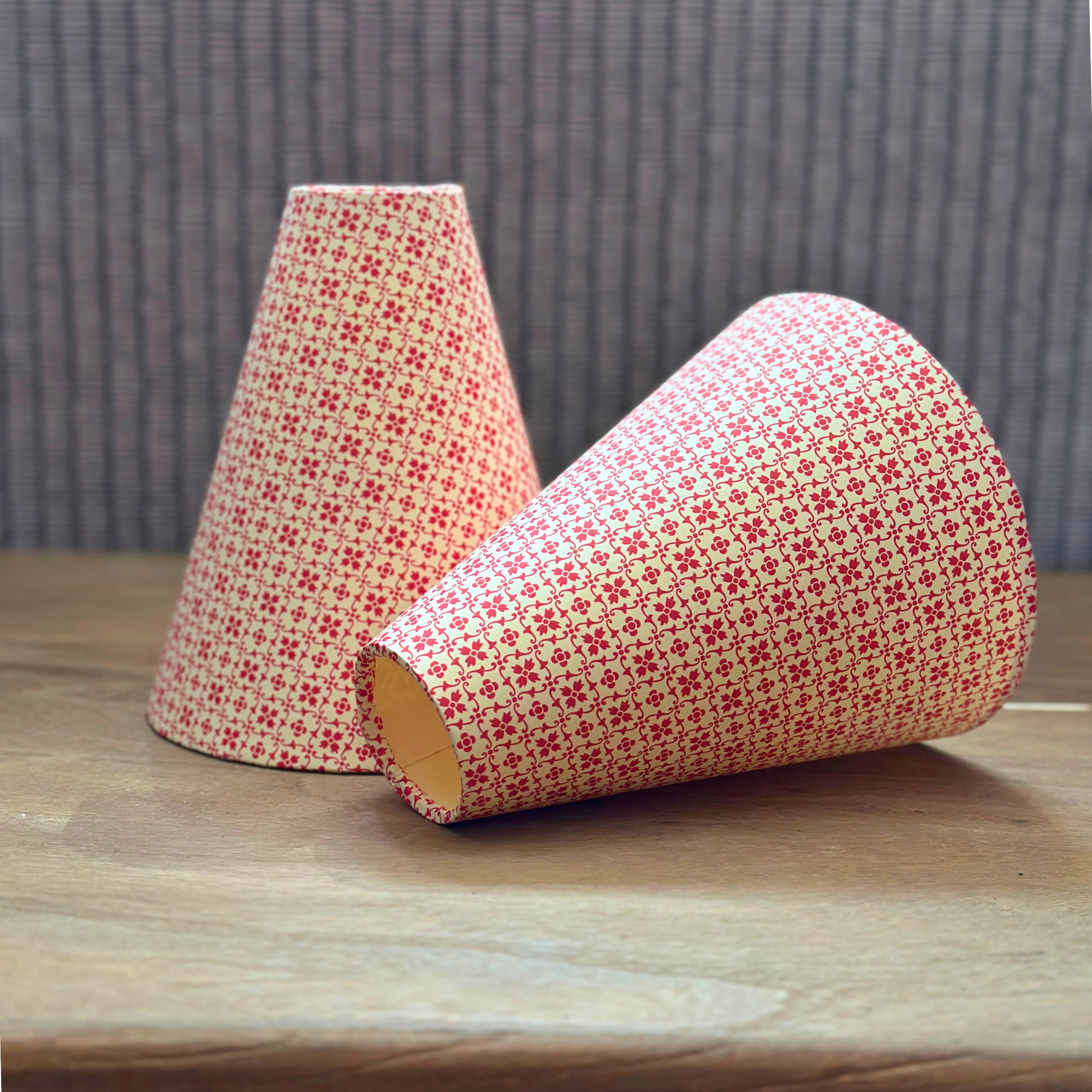 Paper Conical Lampshades