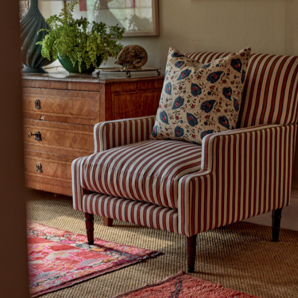 Mallow Paisley Fabric