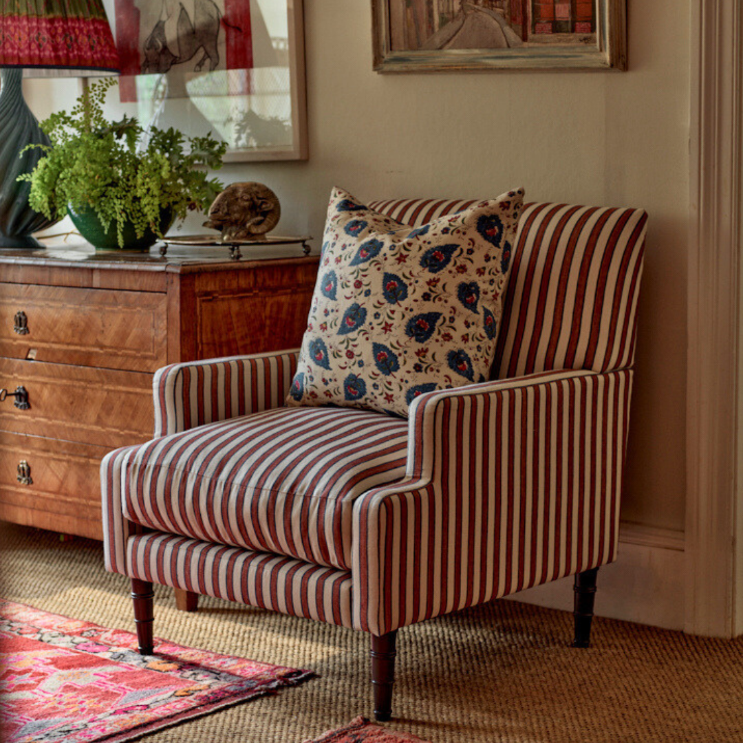 Mallow Paisley Cushion