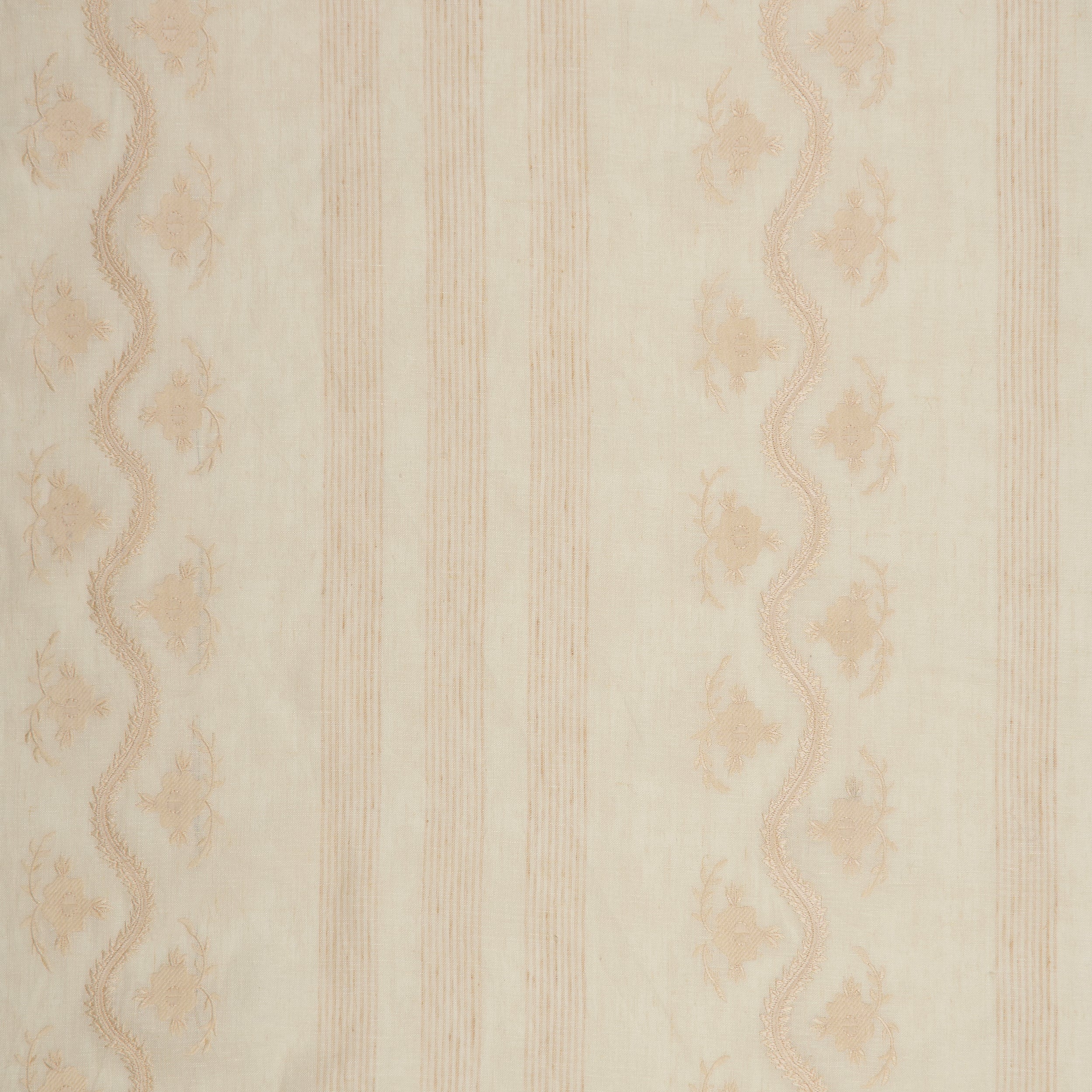 NEW Anbu Cream Sheer Fabric