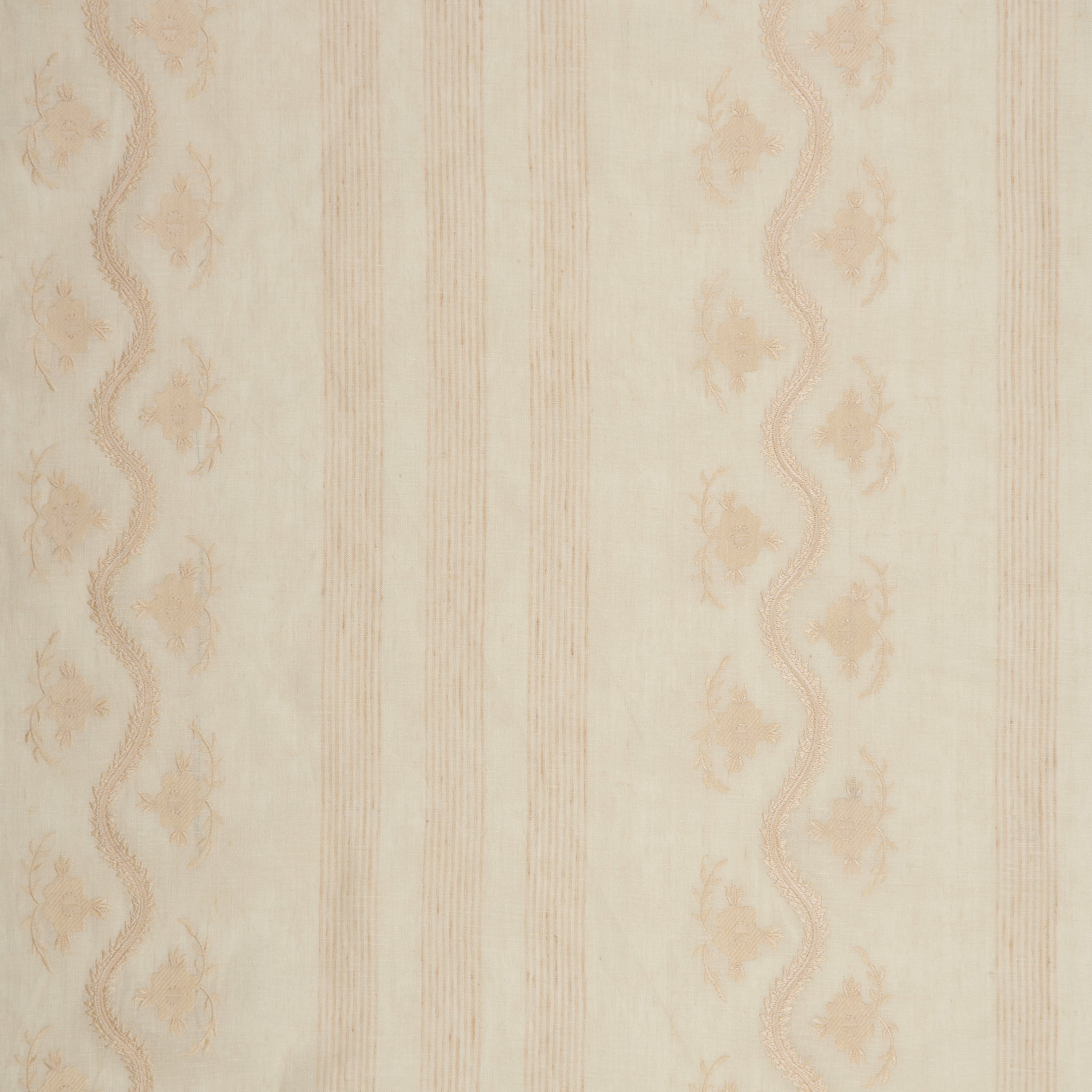 NEW Anbu Cream Sheer Fabric