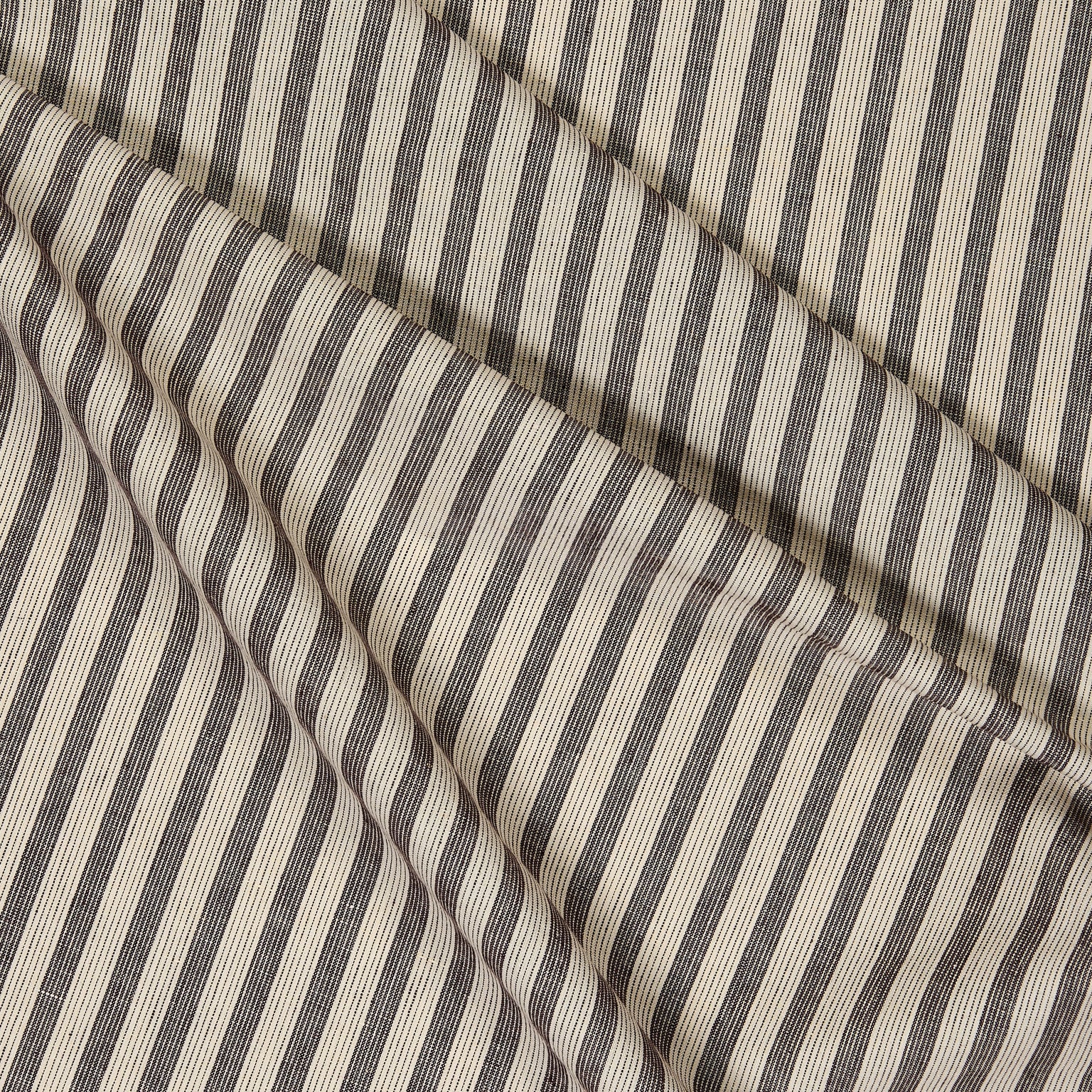 Tux Stripe Tobacco Fabric (Sample) – Vanrenen Hanbury