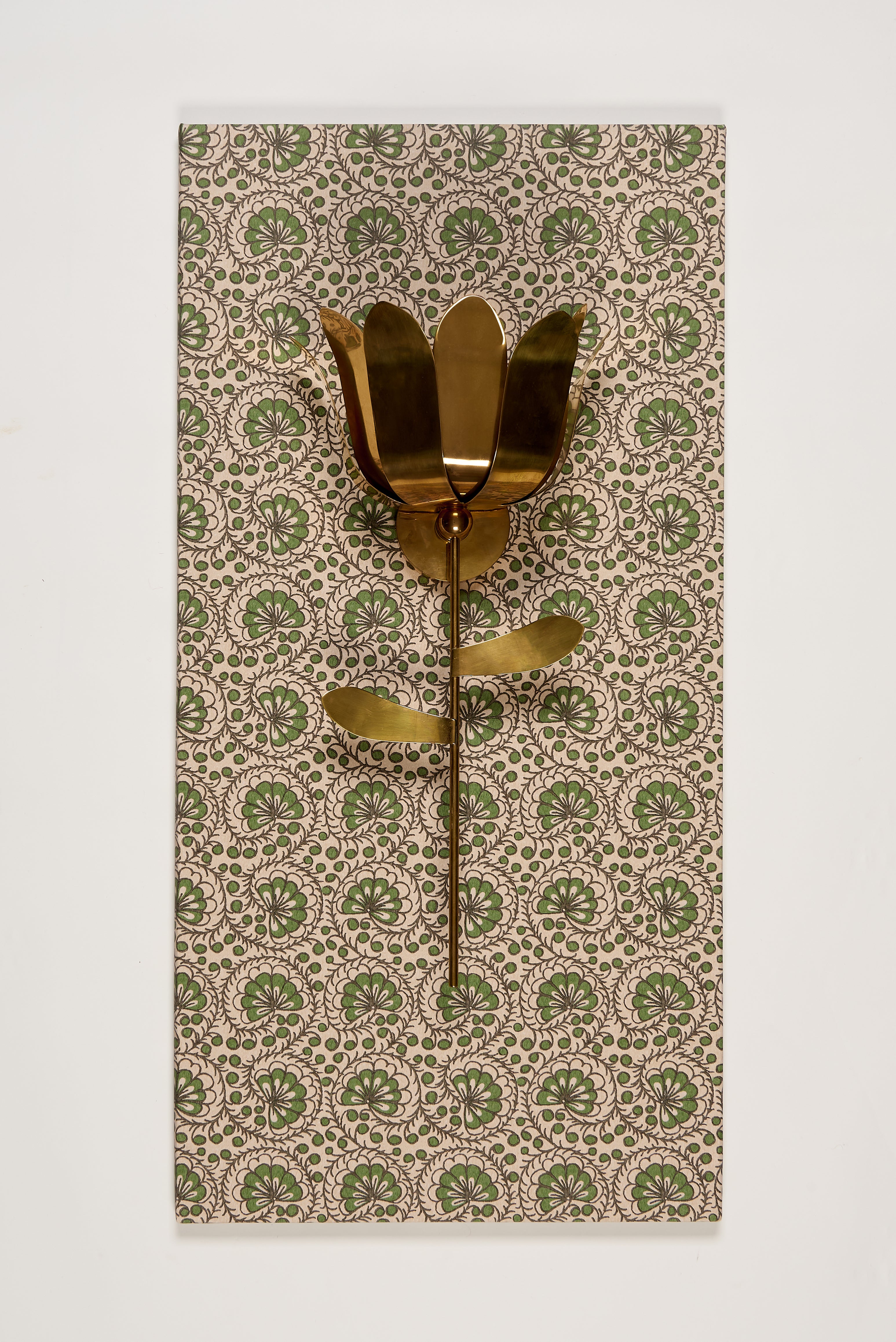 Tulip Brass Wall Light