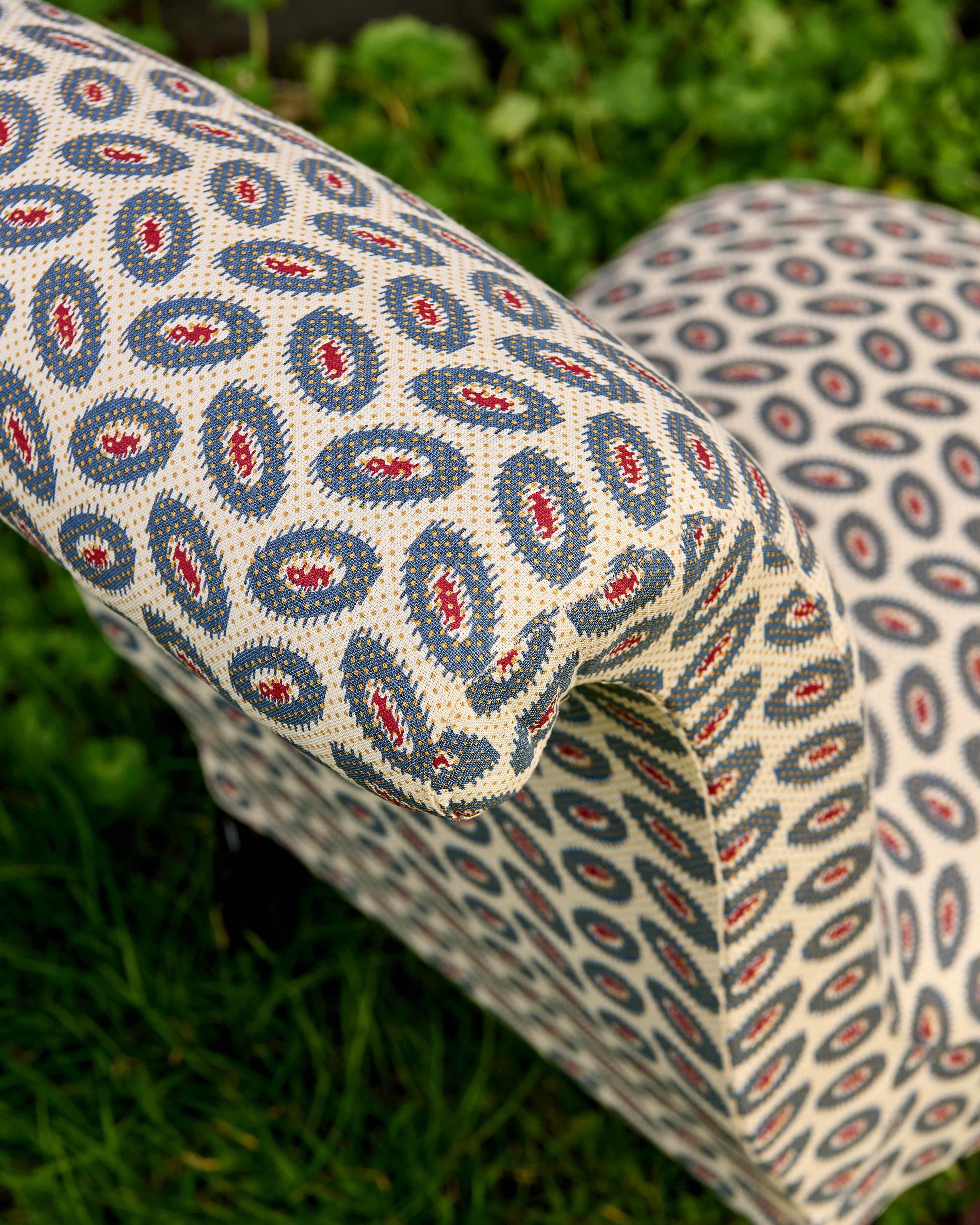 Disco Blue Slipper Chair