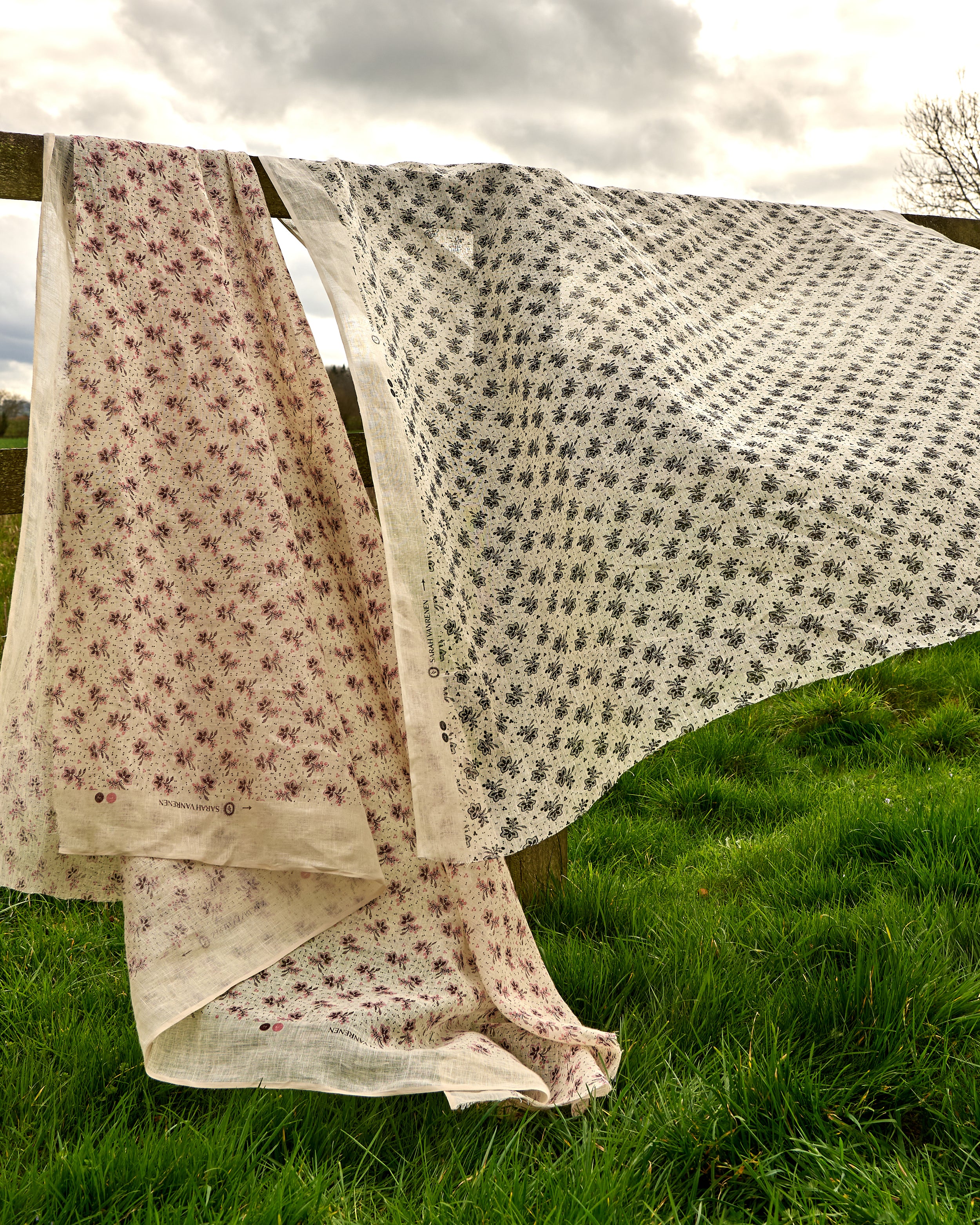 NEW Martilla Rose Sheer Fabric