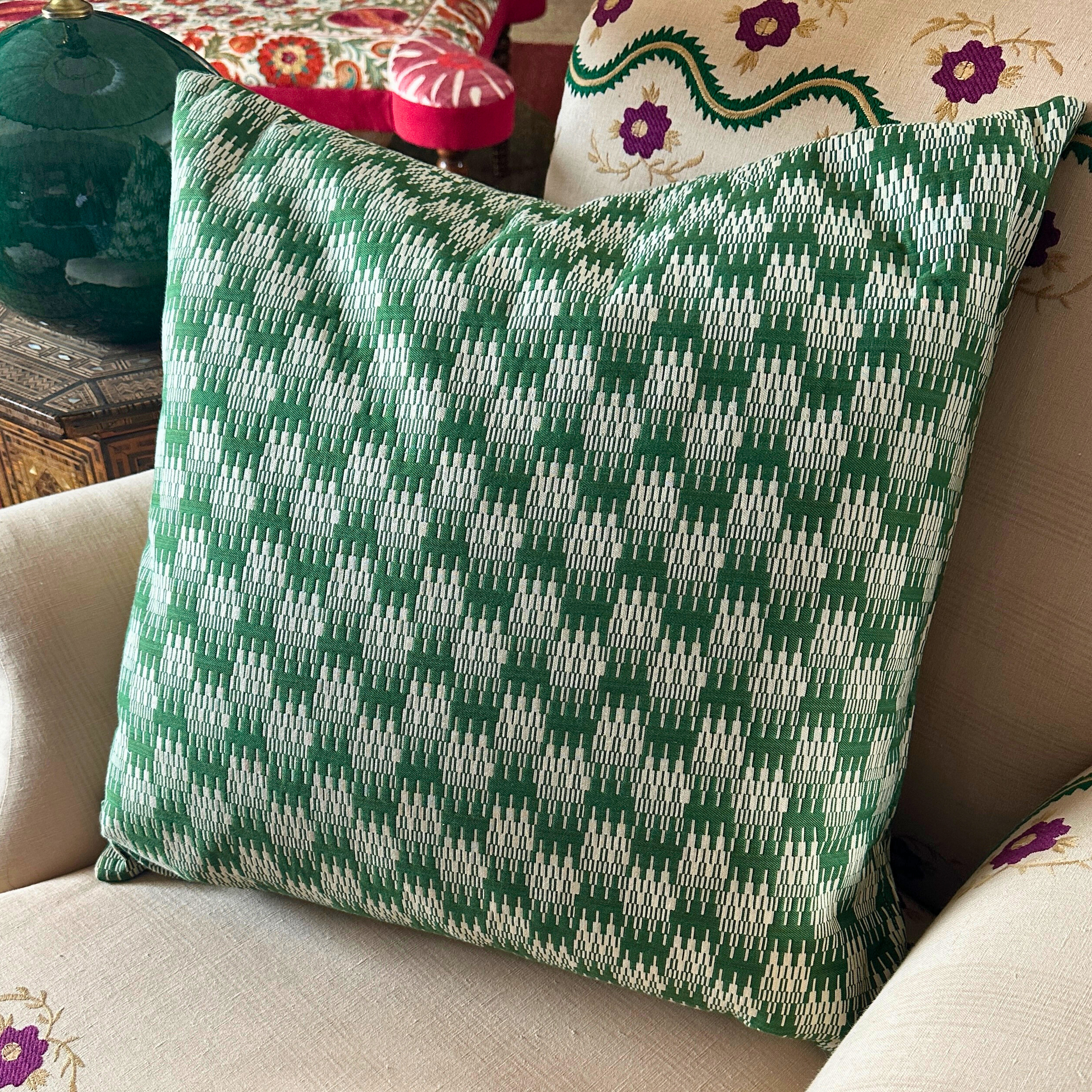 Pacman Green Cushion