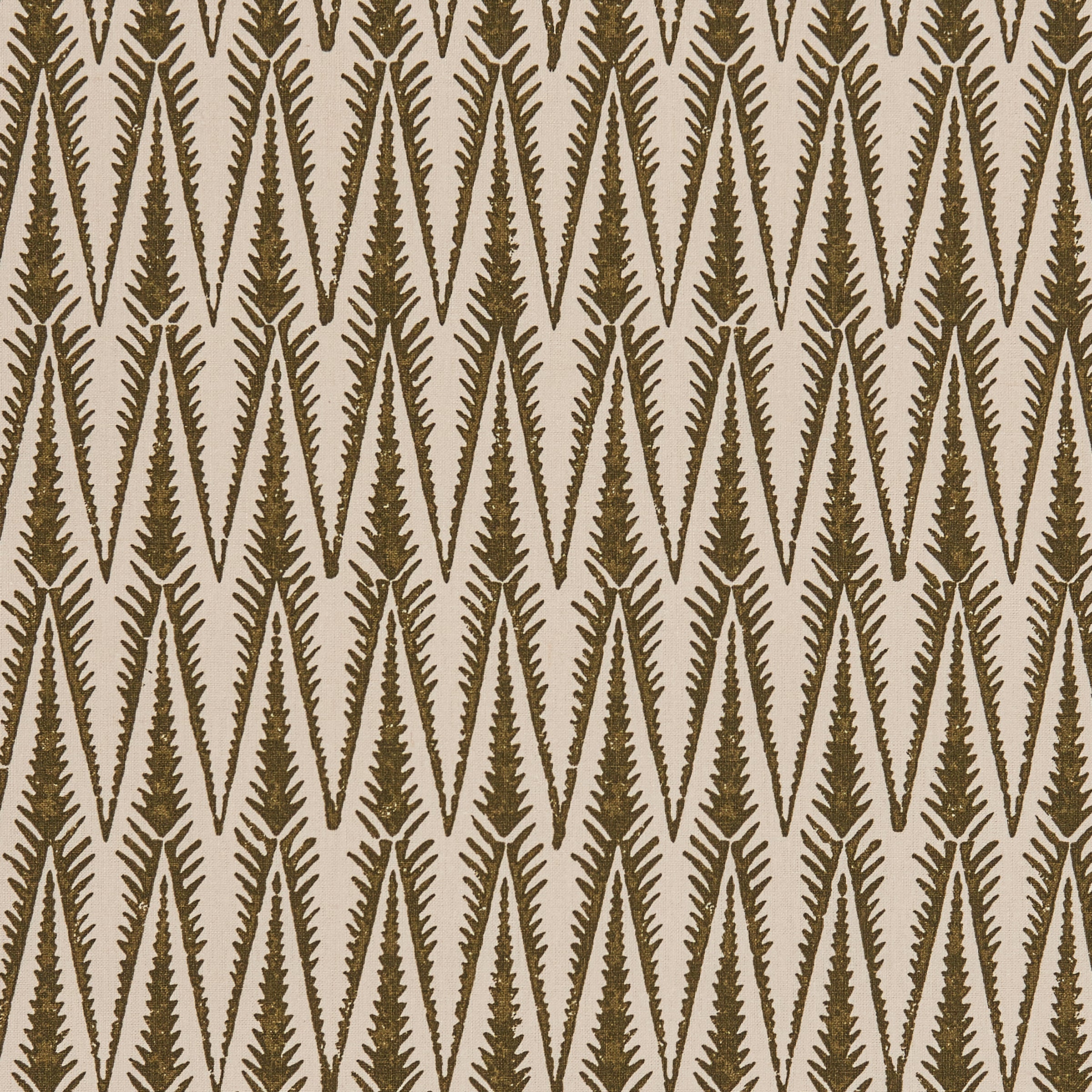 Ziggy Olive Fabric by Sarah Vanrenen