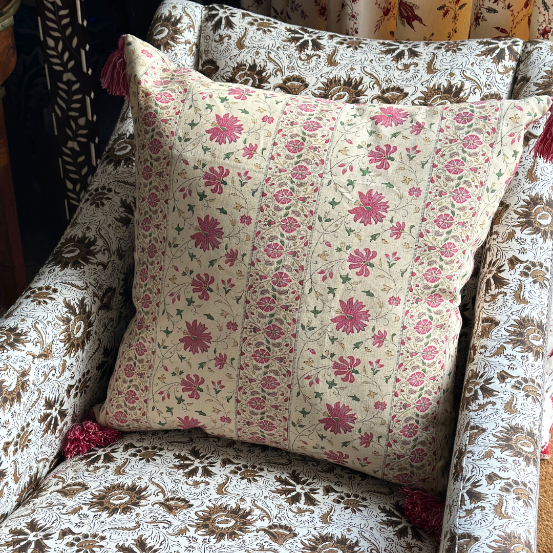 Daisy Chain Cushion by Sarah Vanrenen