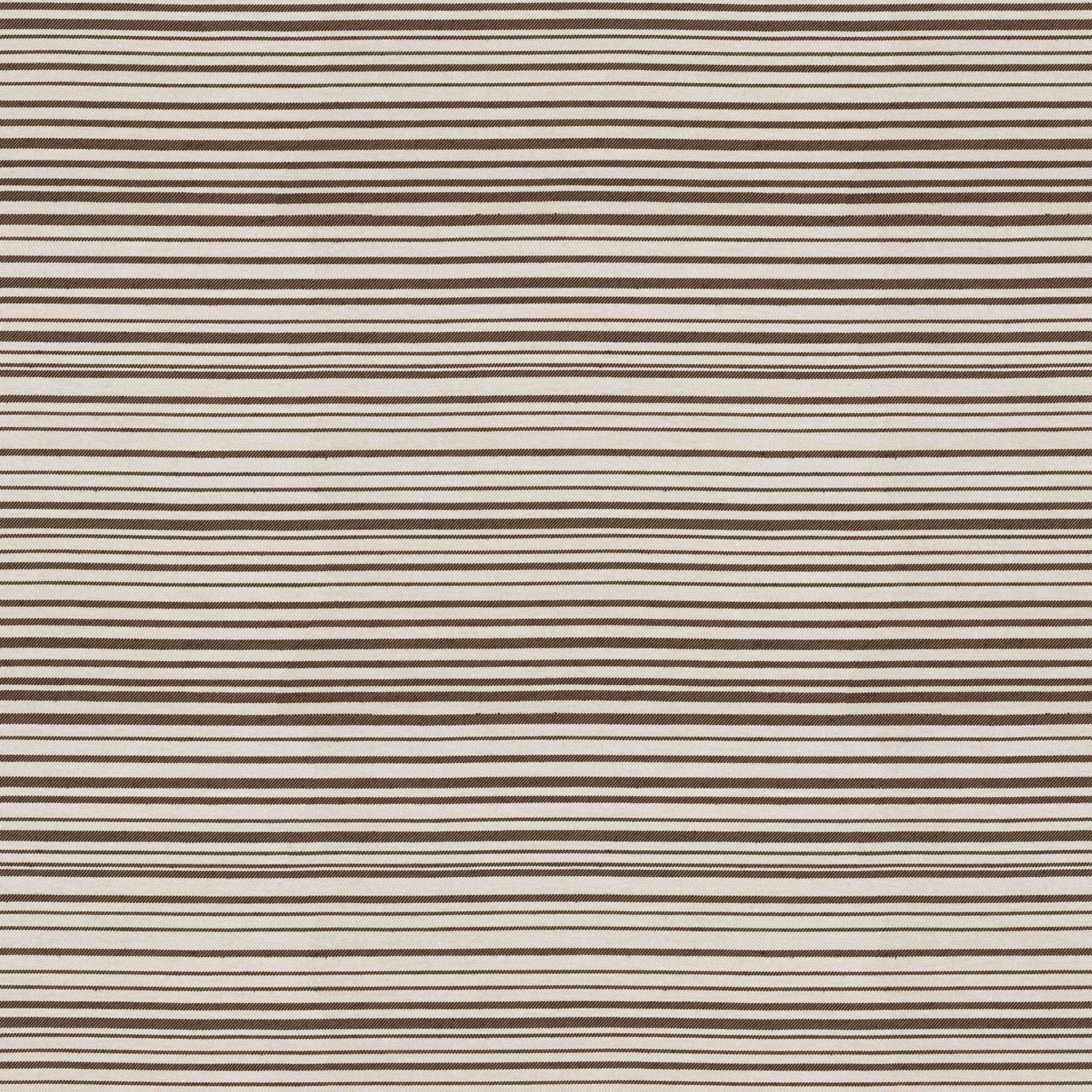Horizon Stripe Tobacco Fabric by Sarah Vanrenen