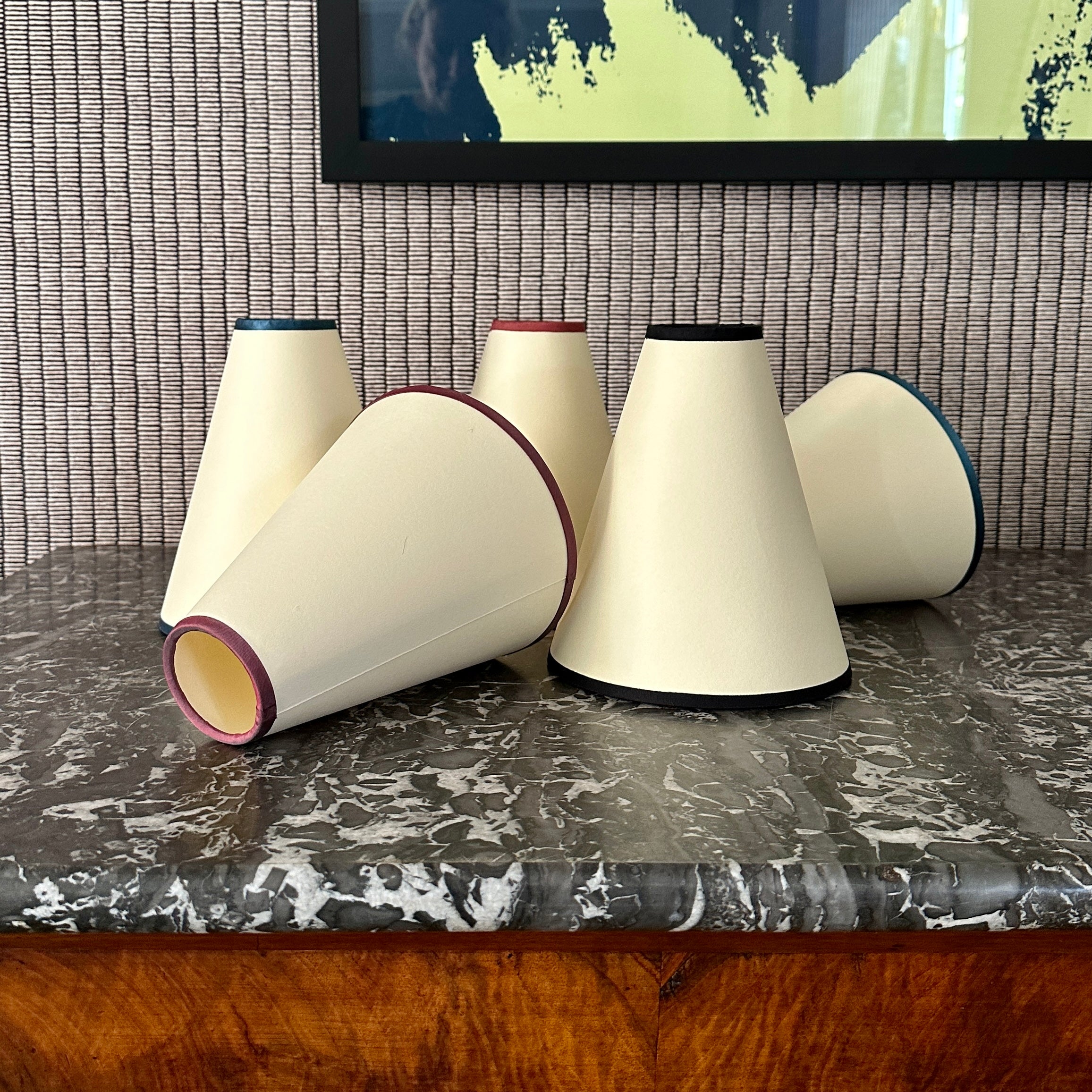 Paper Conical Lampshades