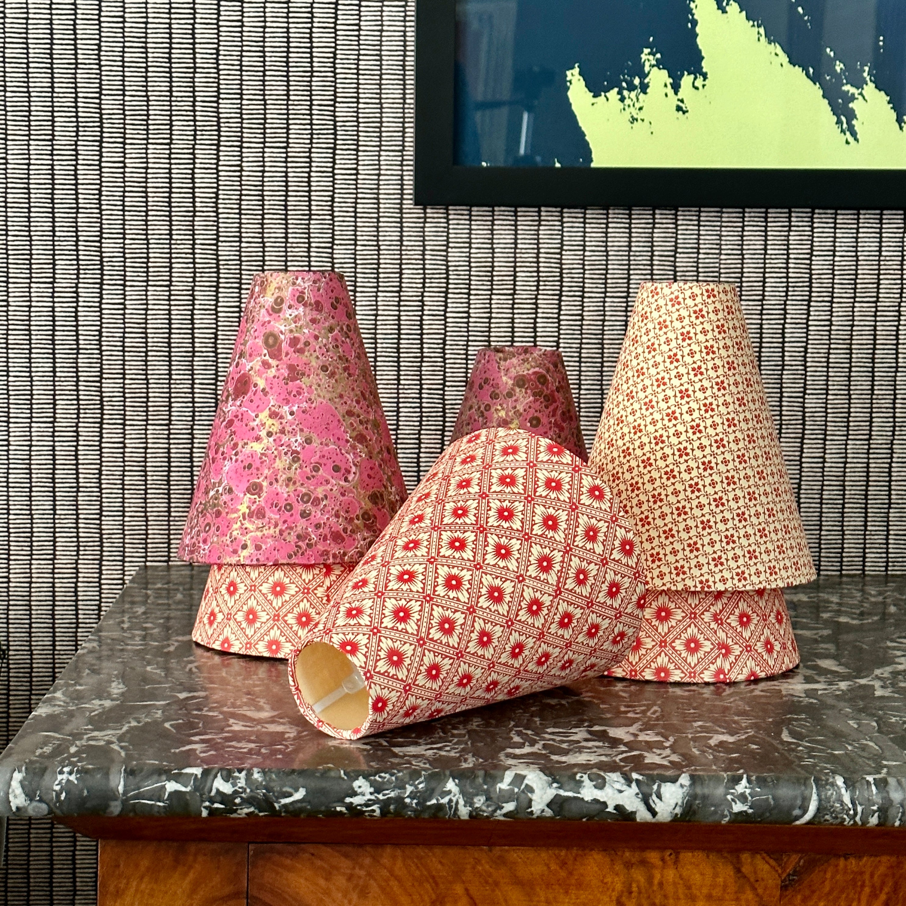 Paper Conical Lampshades